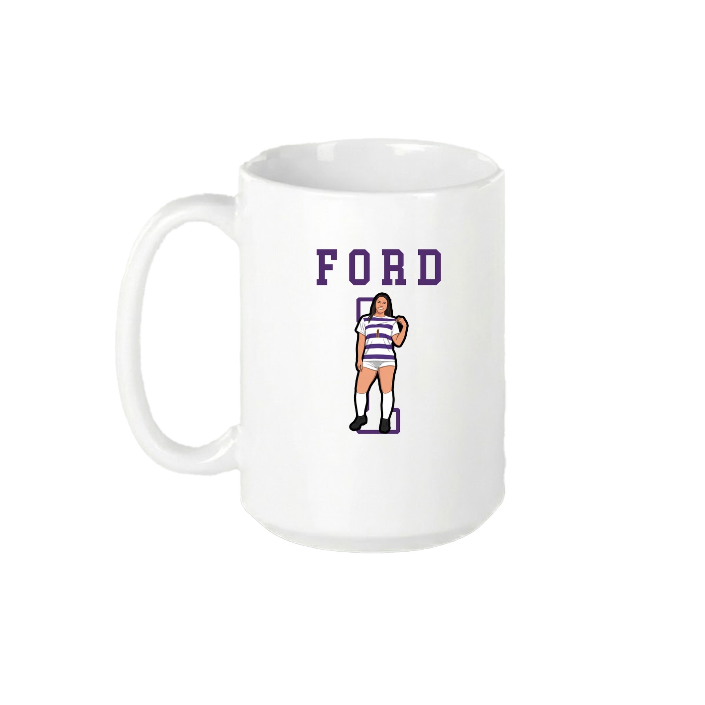15oz Coffee Mug — Shirsey in White