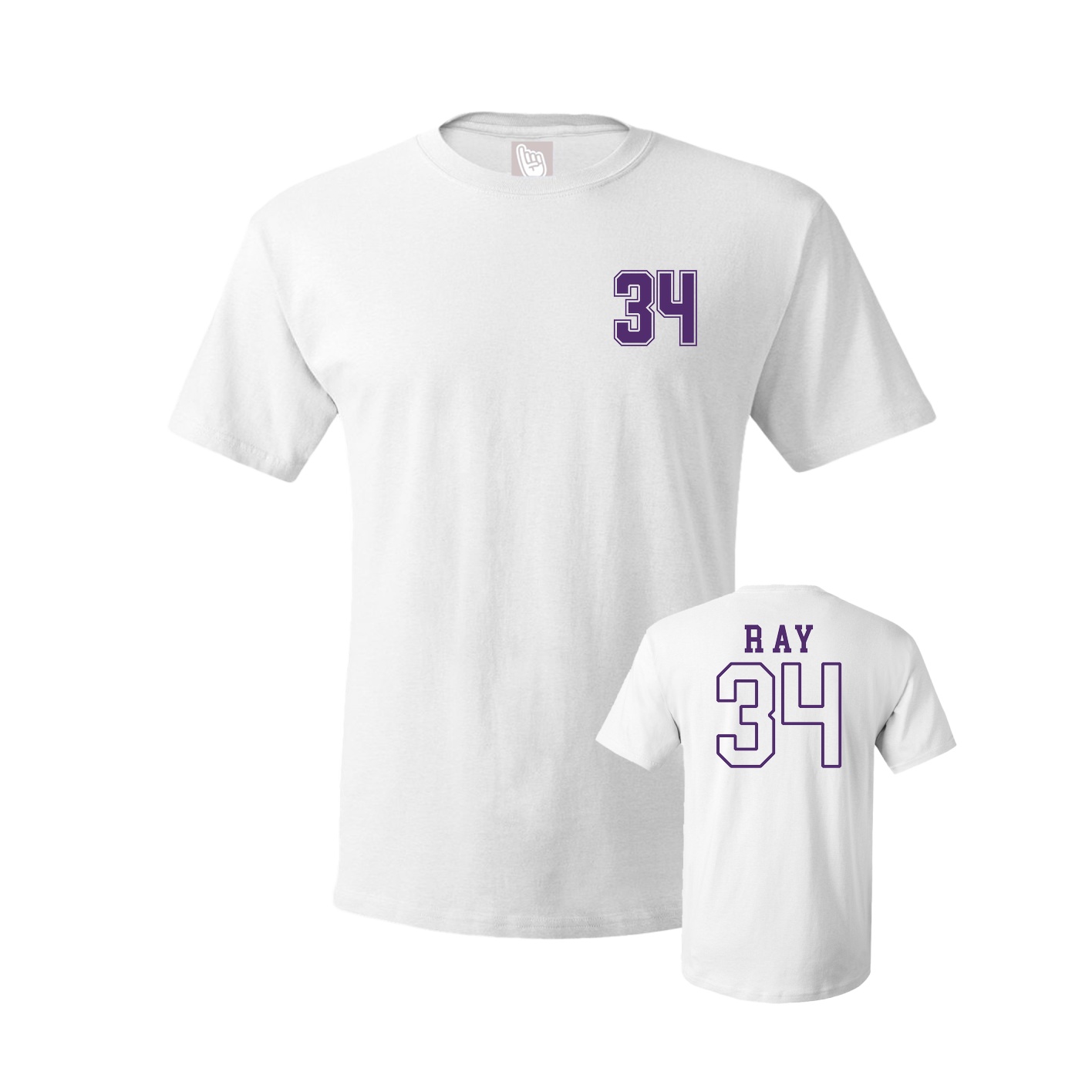 Tee — Chest Back in White