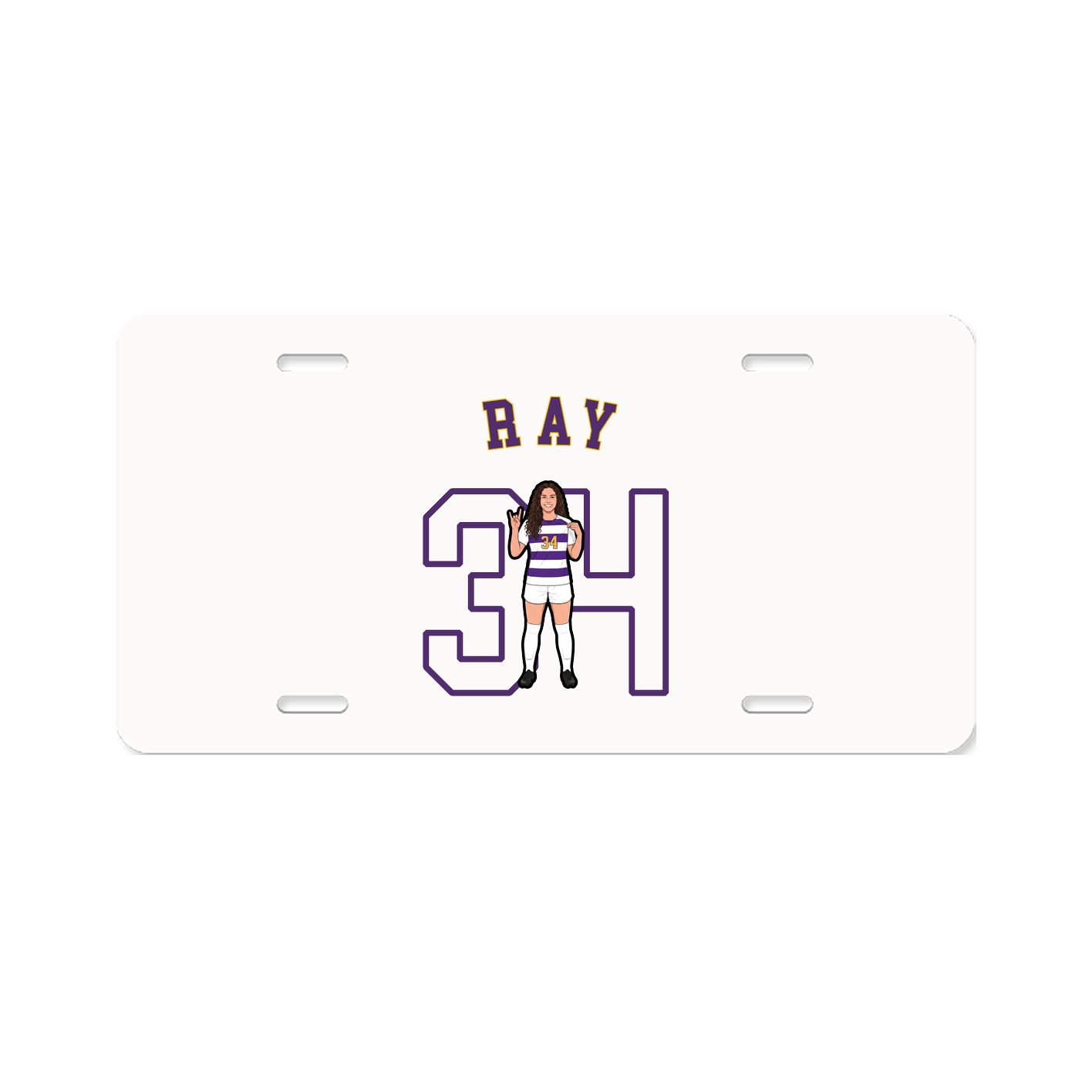 License Plate — Shirsey Arch in Classic
