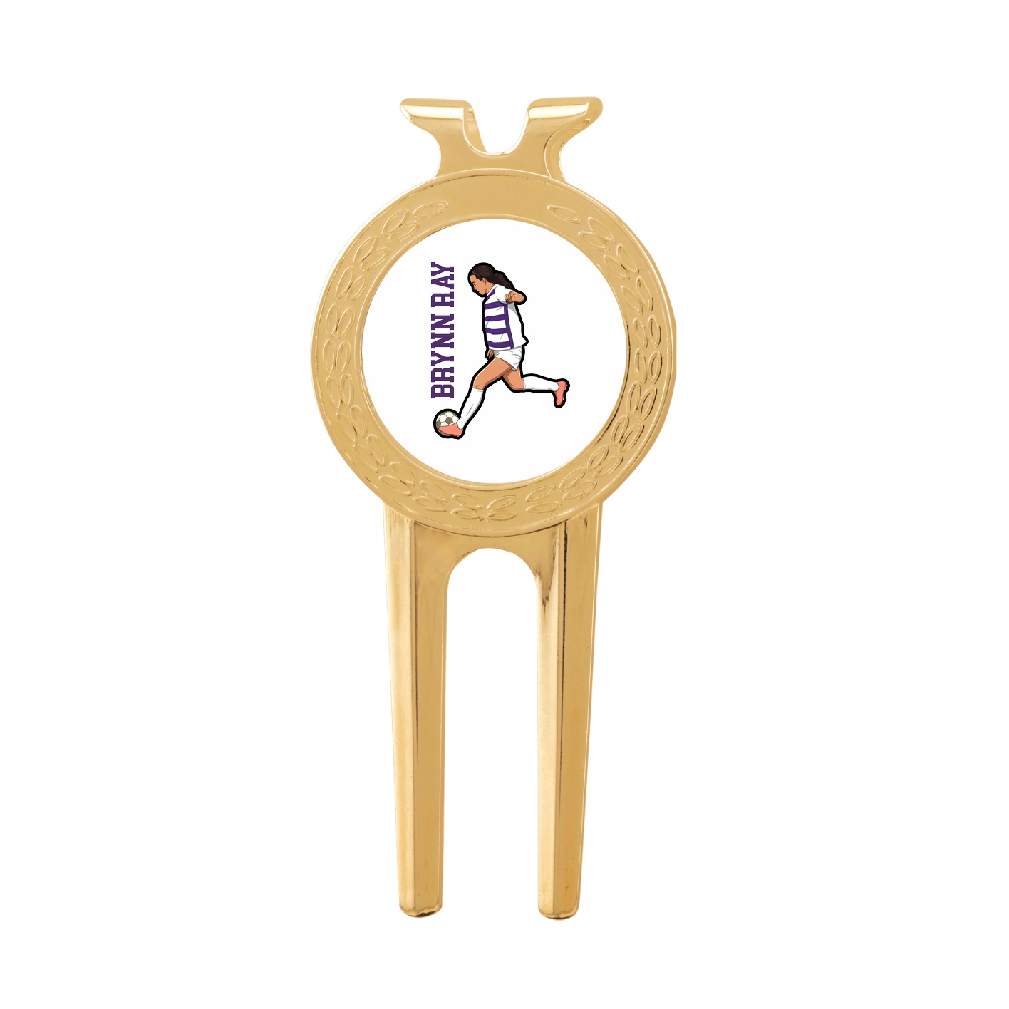 Divot Tool with Ball Marker — Name Vertical in Classic