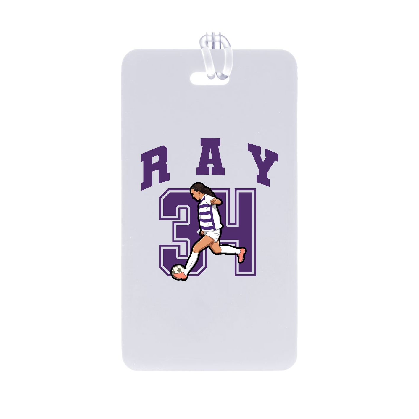 Bag Tag — Number in Classic