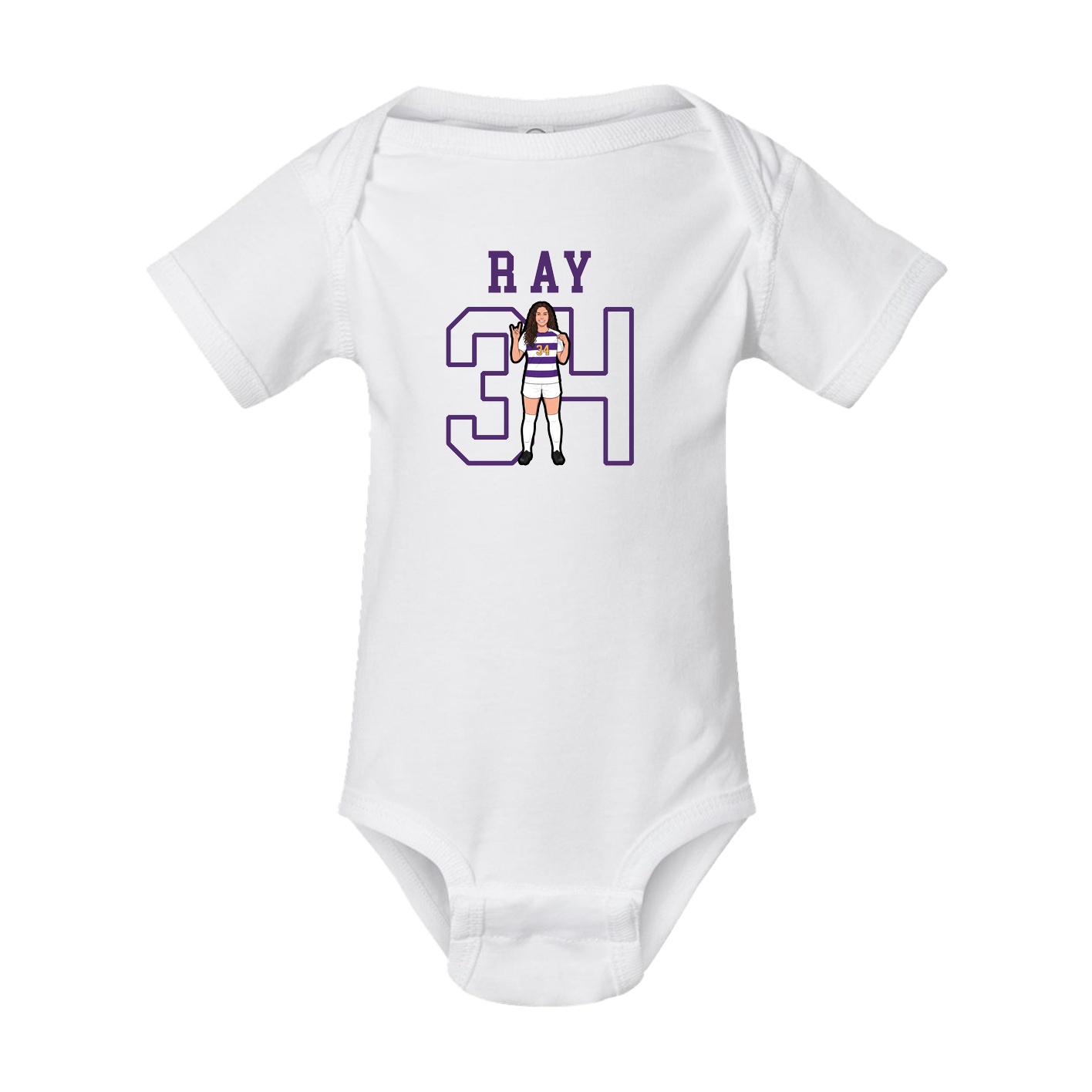 Baby Onesie — Shirsey in White
