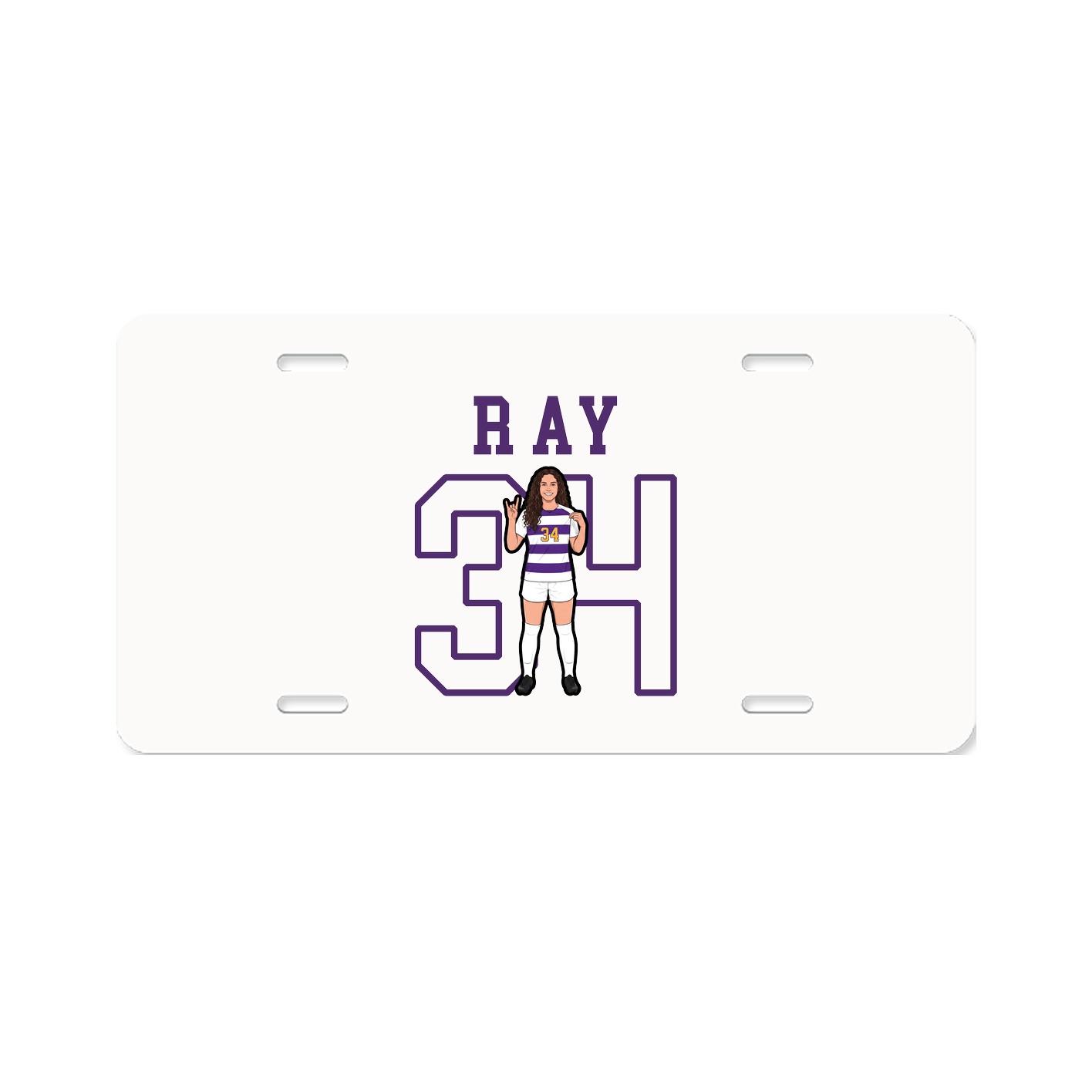 License Plate — Shirsey in Classic