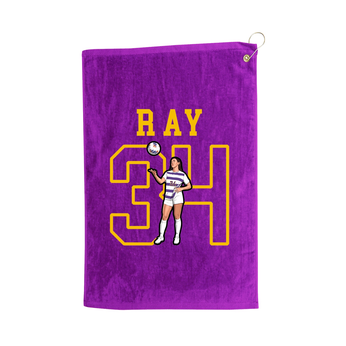 Golf Towel — Shirsey in Purple