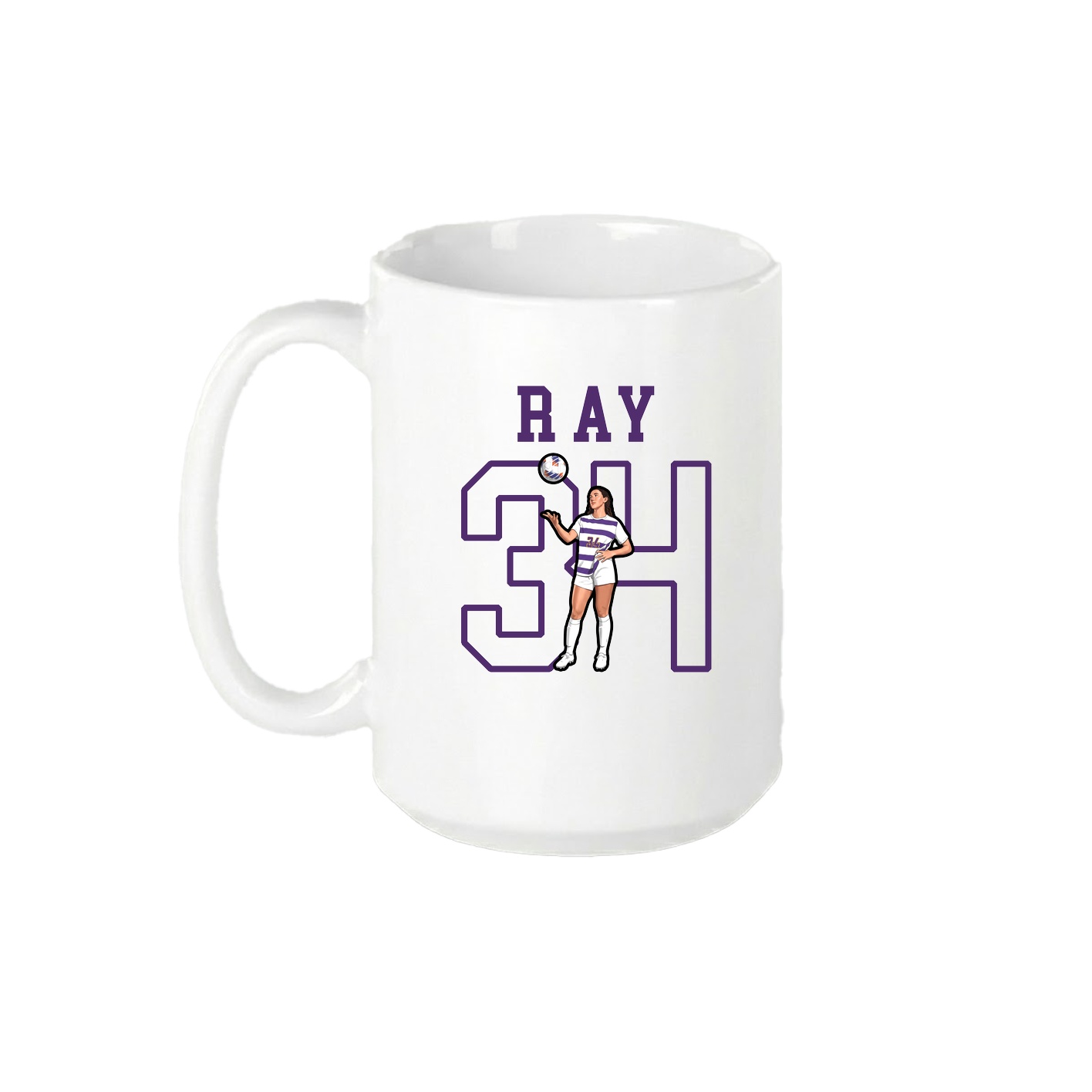 15oz Coffee Mug — Shirsey in White