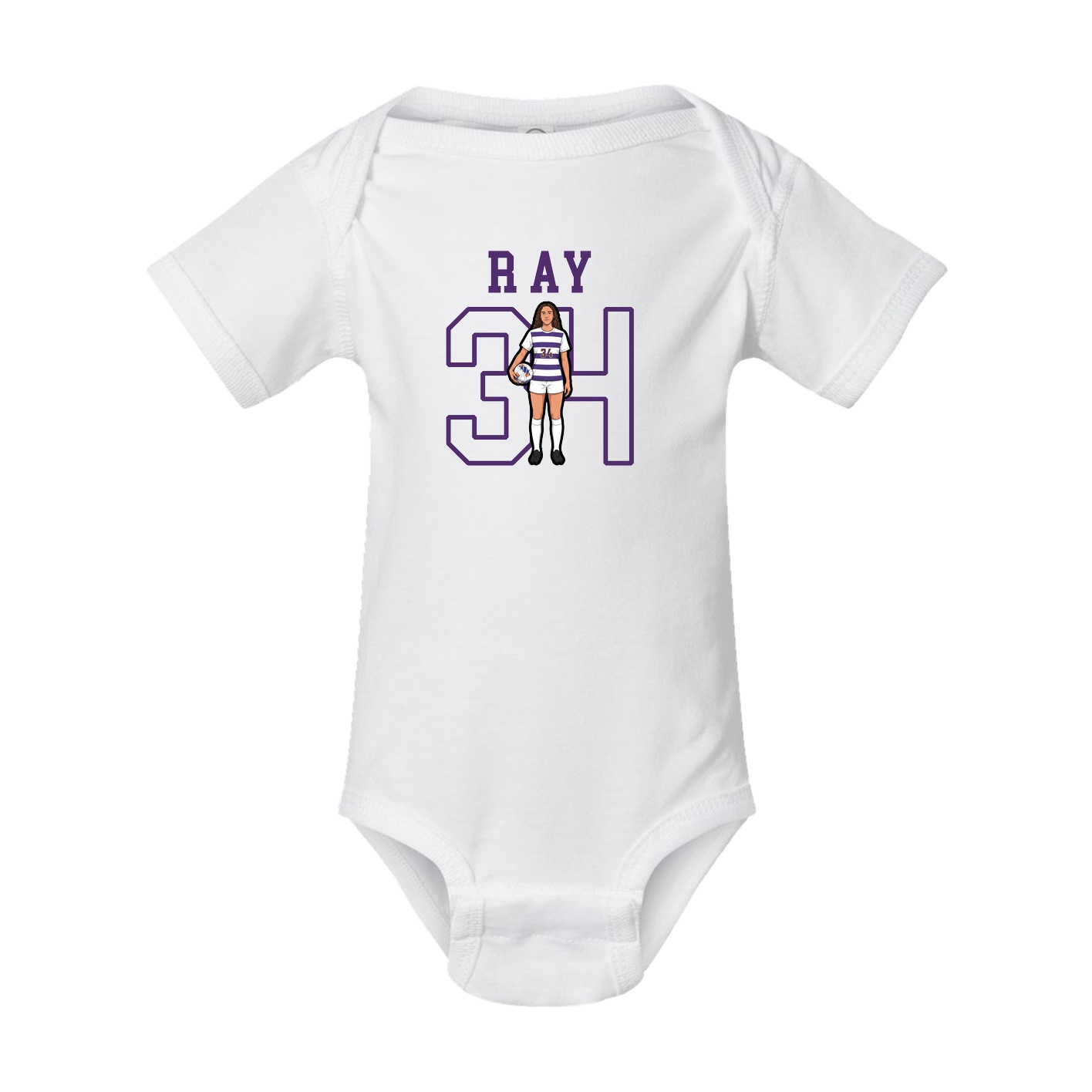 Baby Onesie — Shirsey in White