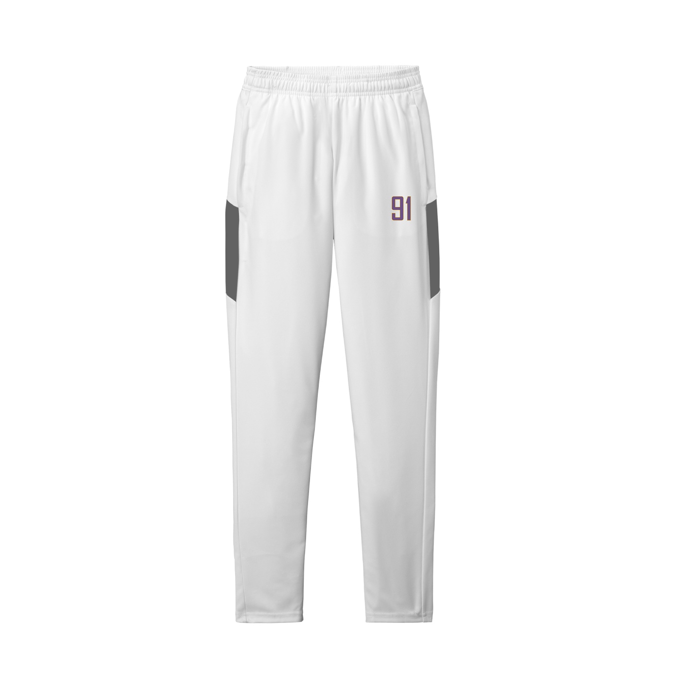 Team Travel Pant — Front Shirsy in White/Grey