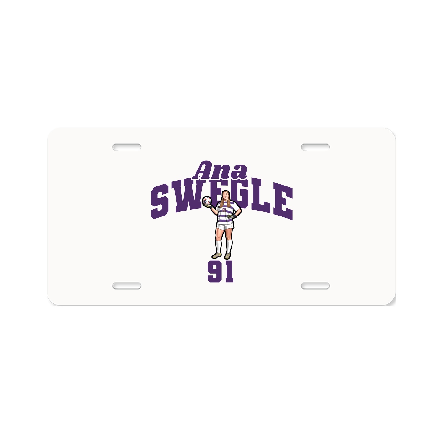 License Plate — Signature Arch in Classic
