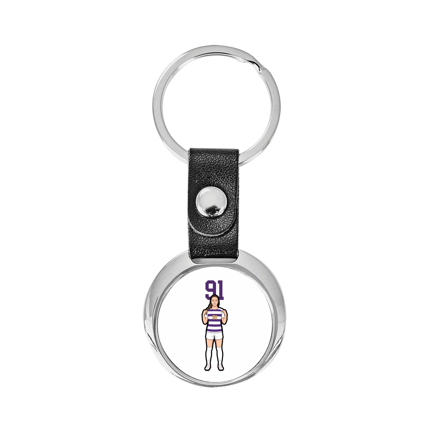 Key Chain — Number Top in Classic