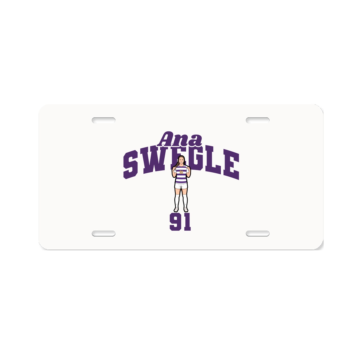 License Plate — Signature Arch in Classic
