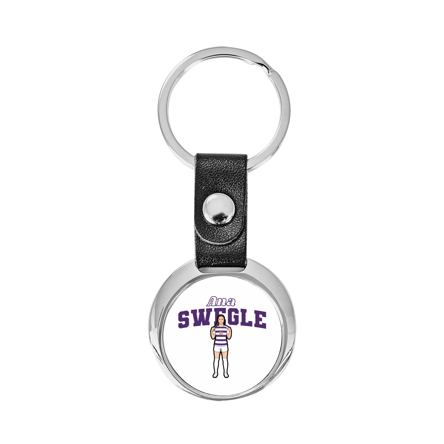 Key Chain — Name Arch in Classic