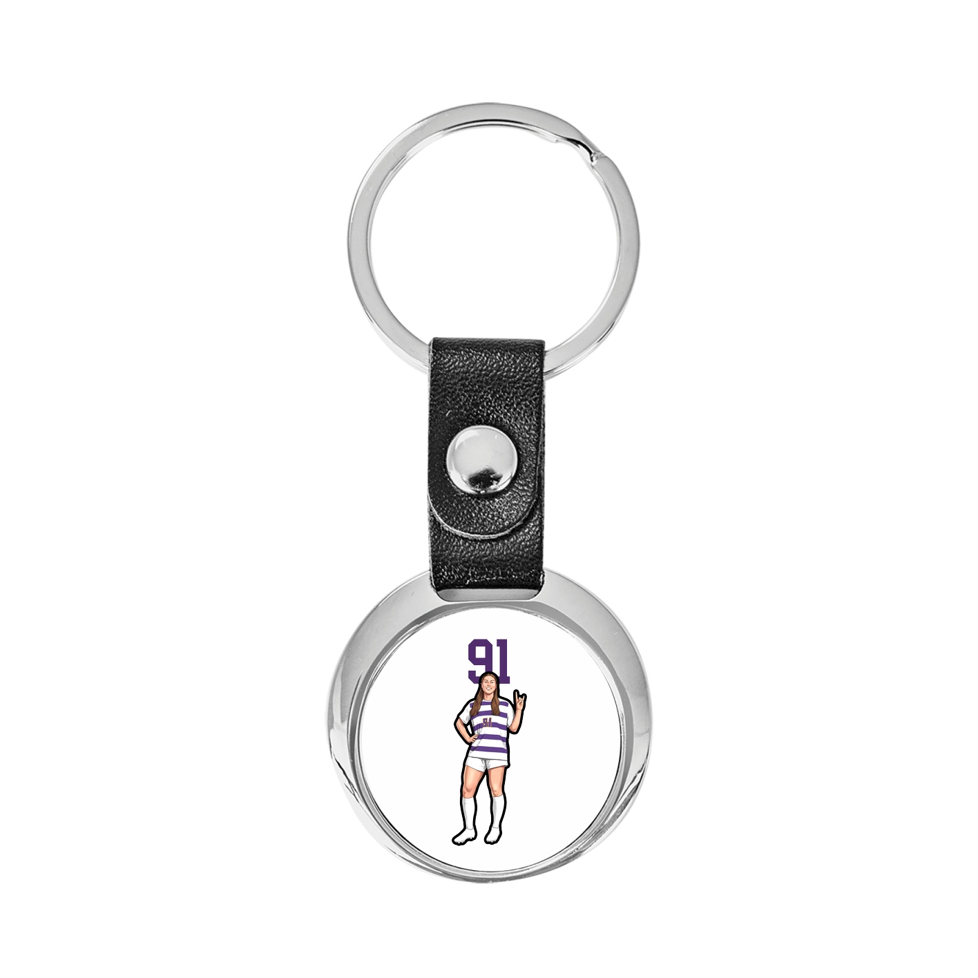 Key Chain — Number Top in Classic