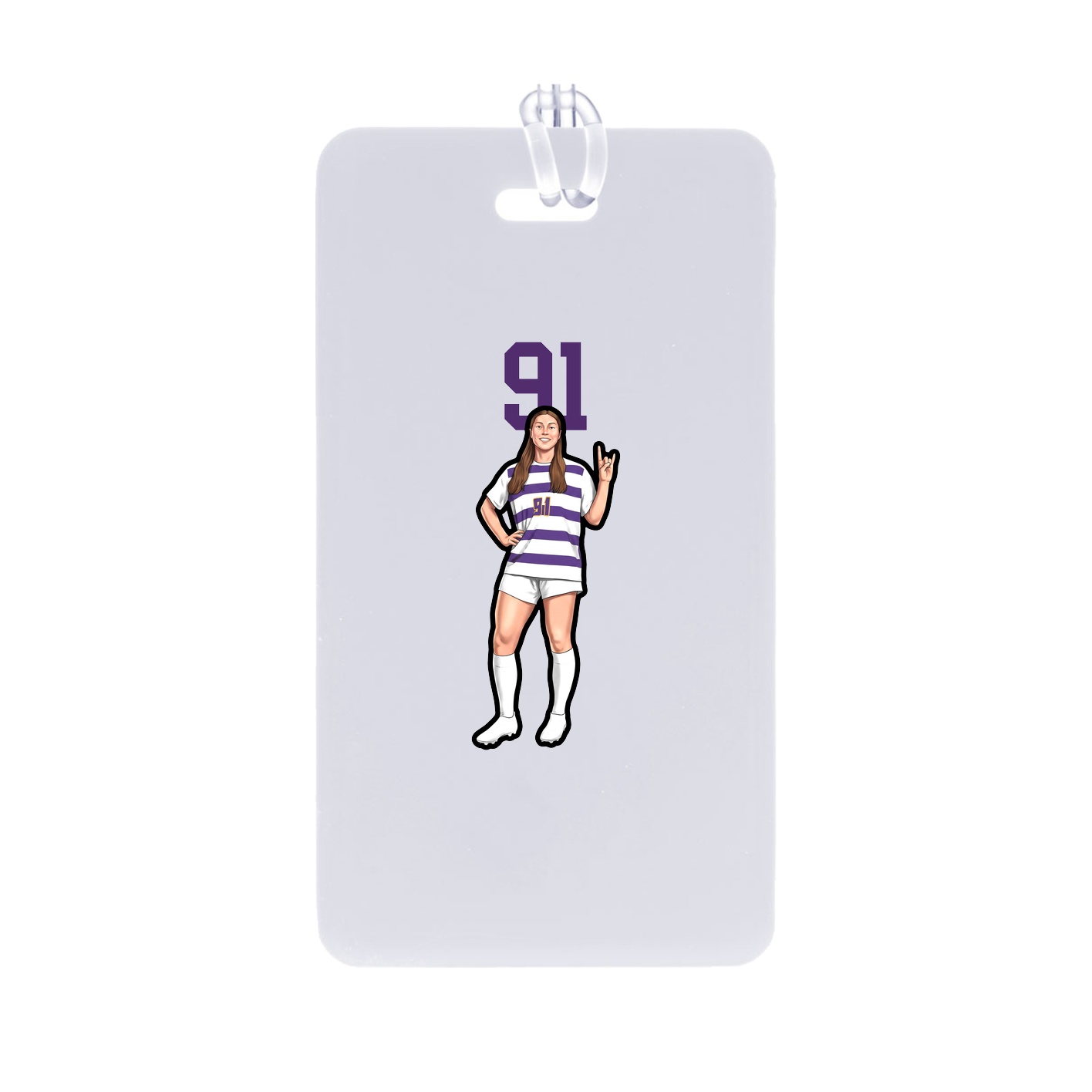 Bag Tag — Number Top in Classic