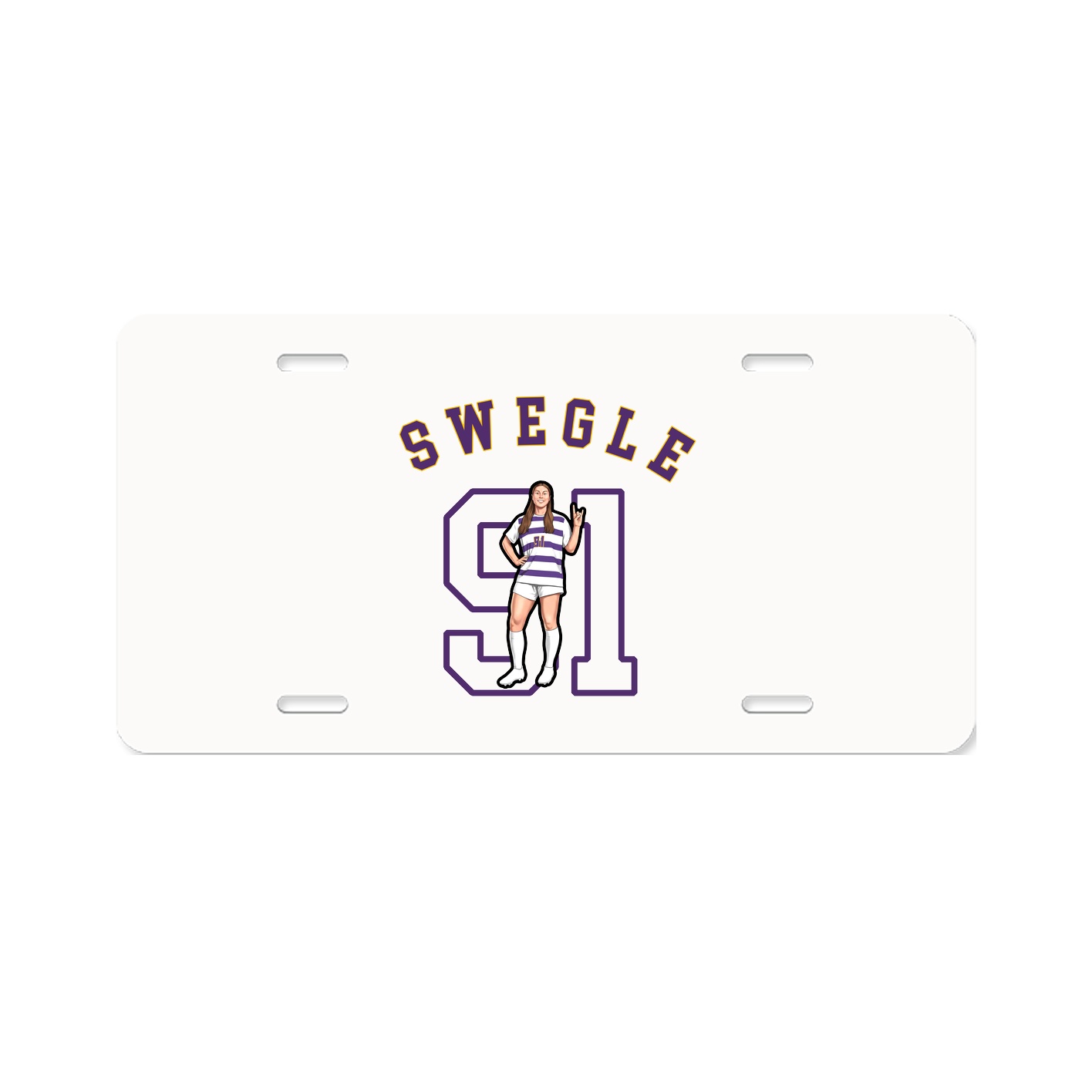 License Plate — Shirsey Arch in Classic