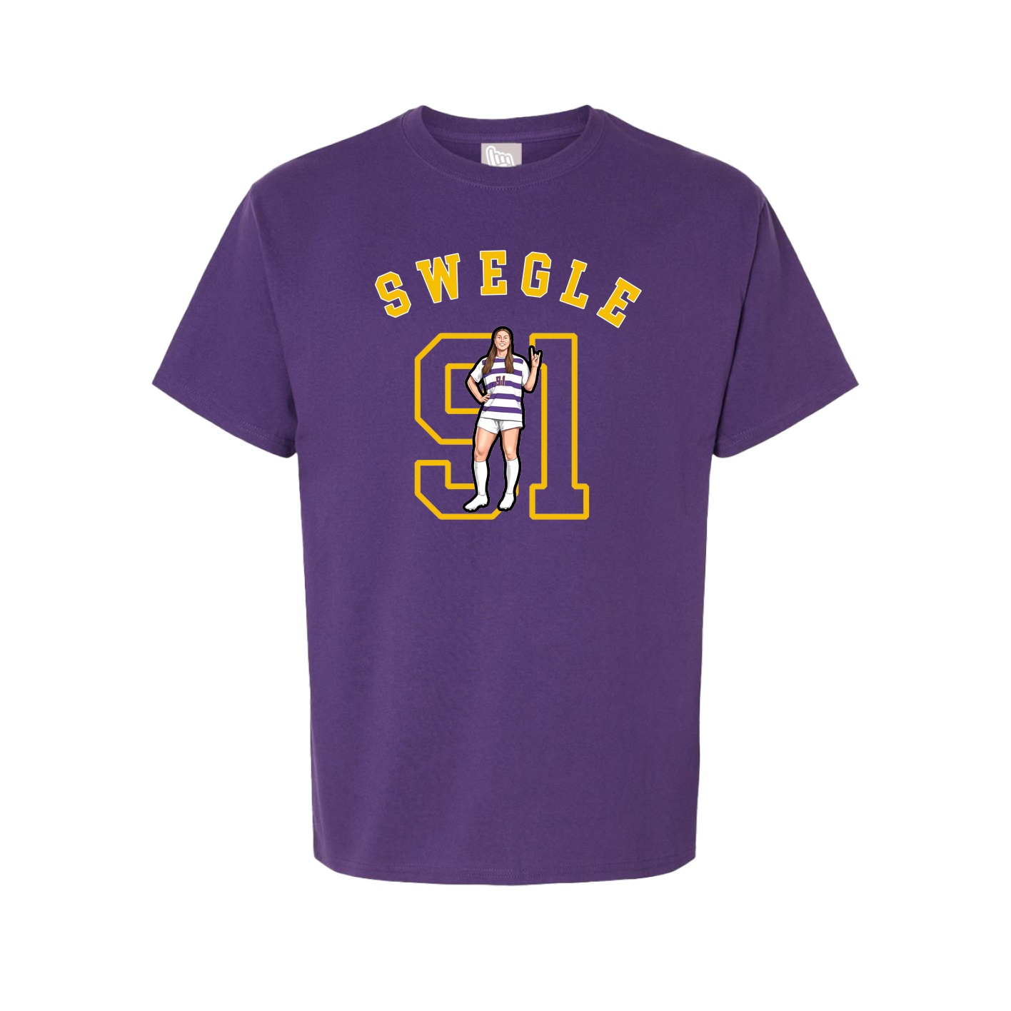 Youth Tee — Shirsey Arch in Purple