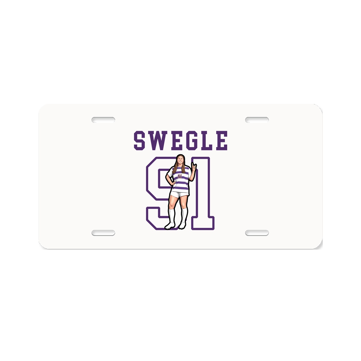 License Plate — Shirsey in Classic