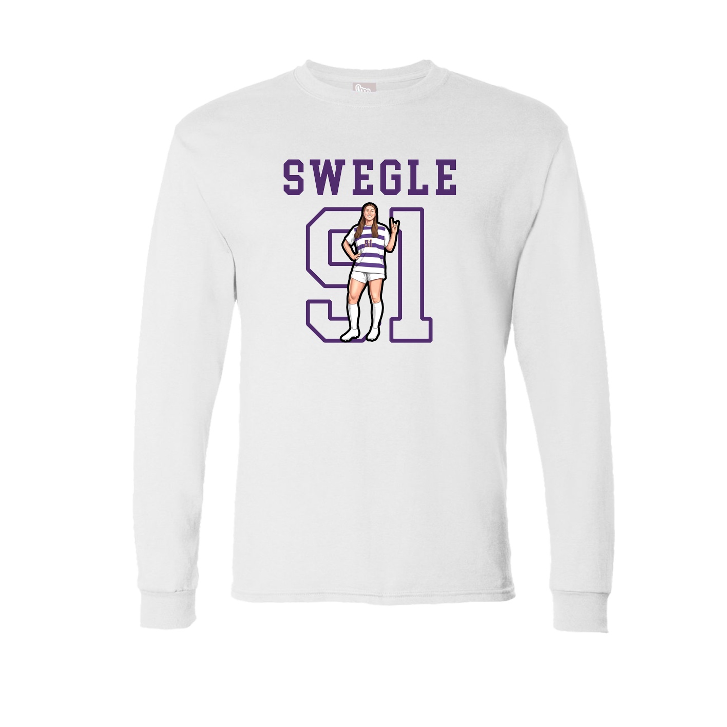 Long Sleeve Tee — Shirsey in White