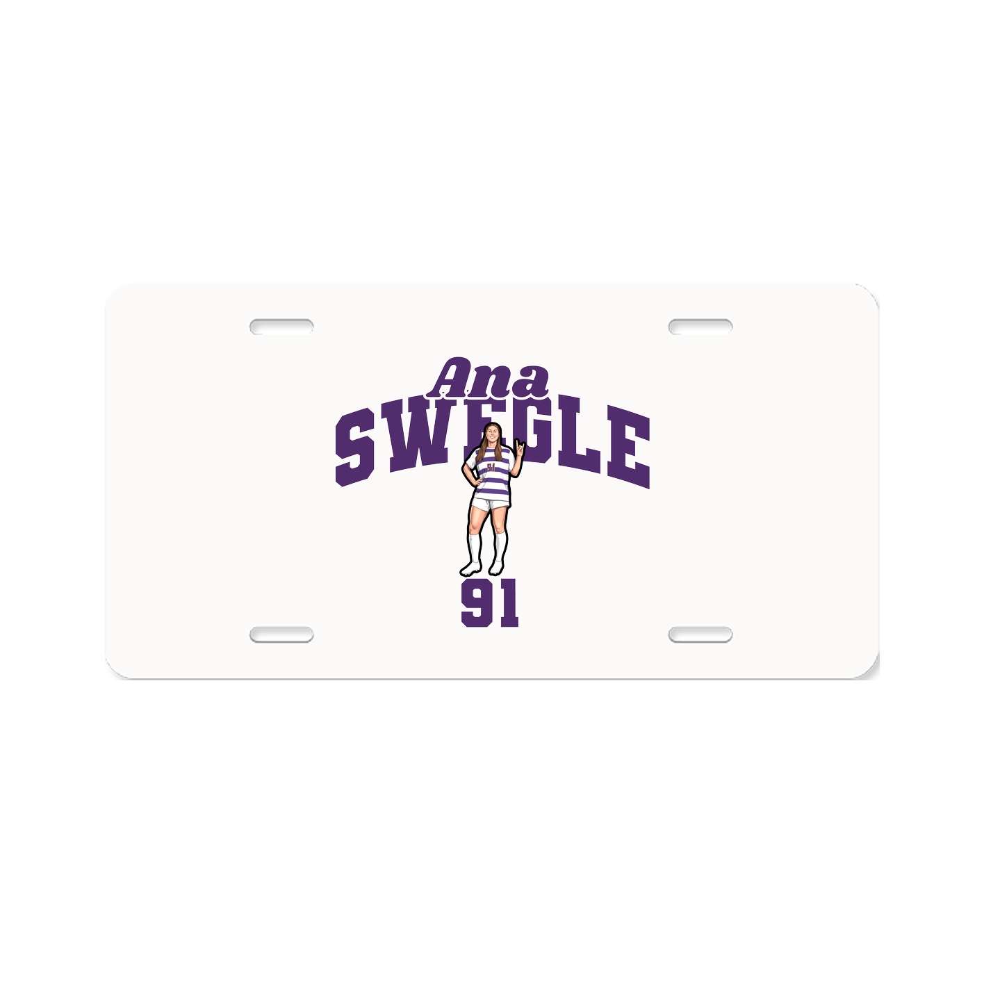 License Plate — Signature Arch in Classic