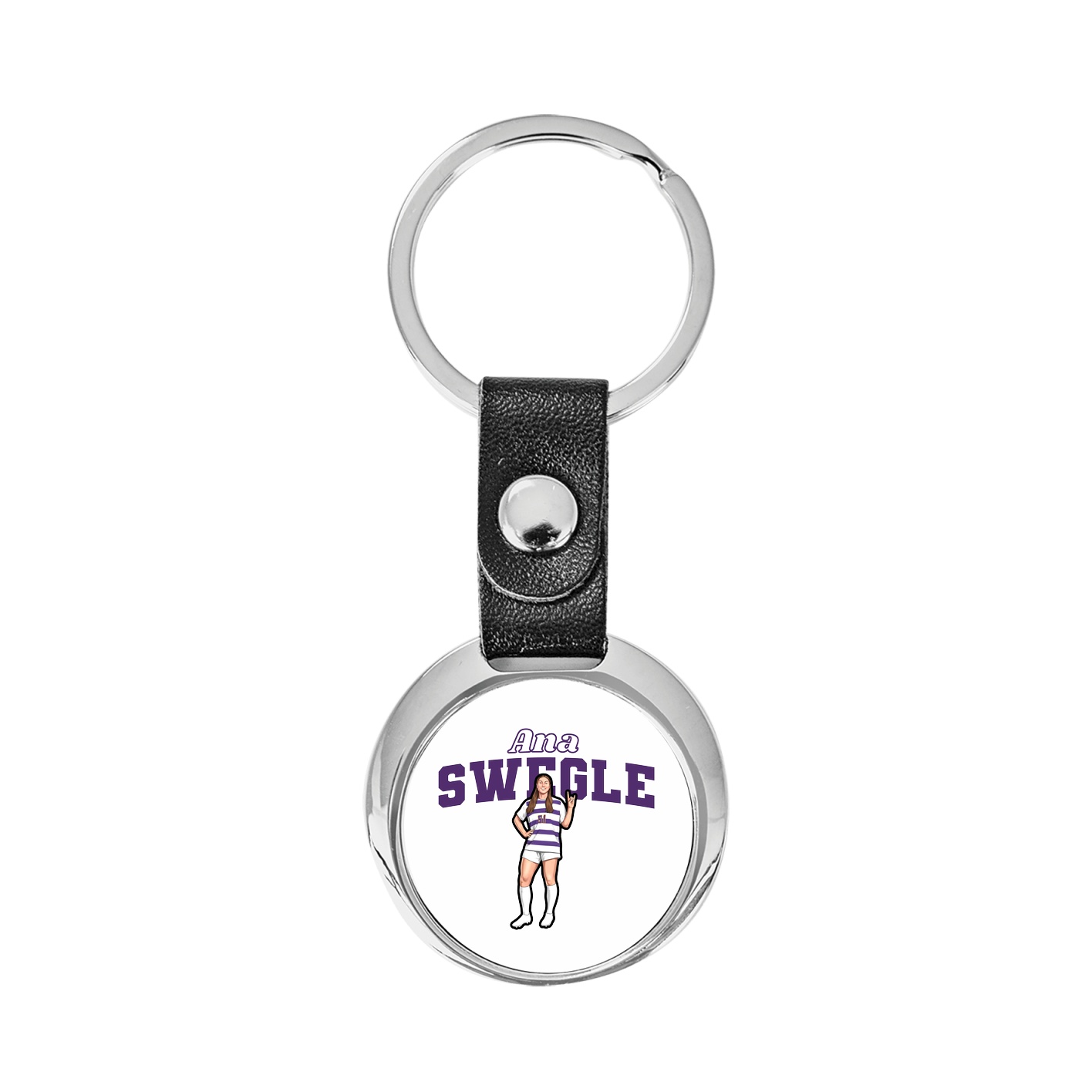 Key Chain — Name Arch in Classic