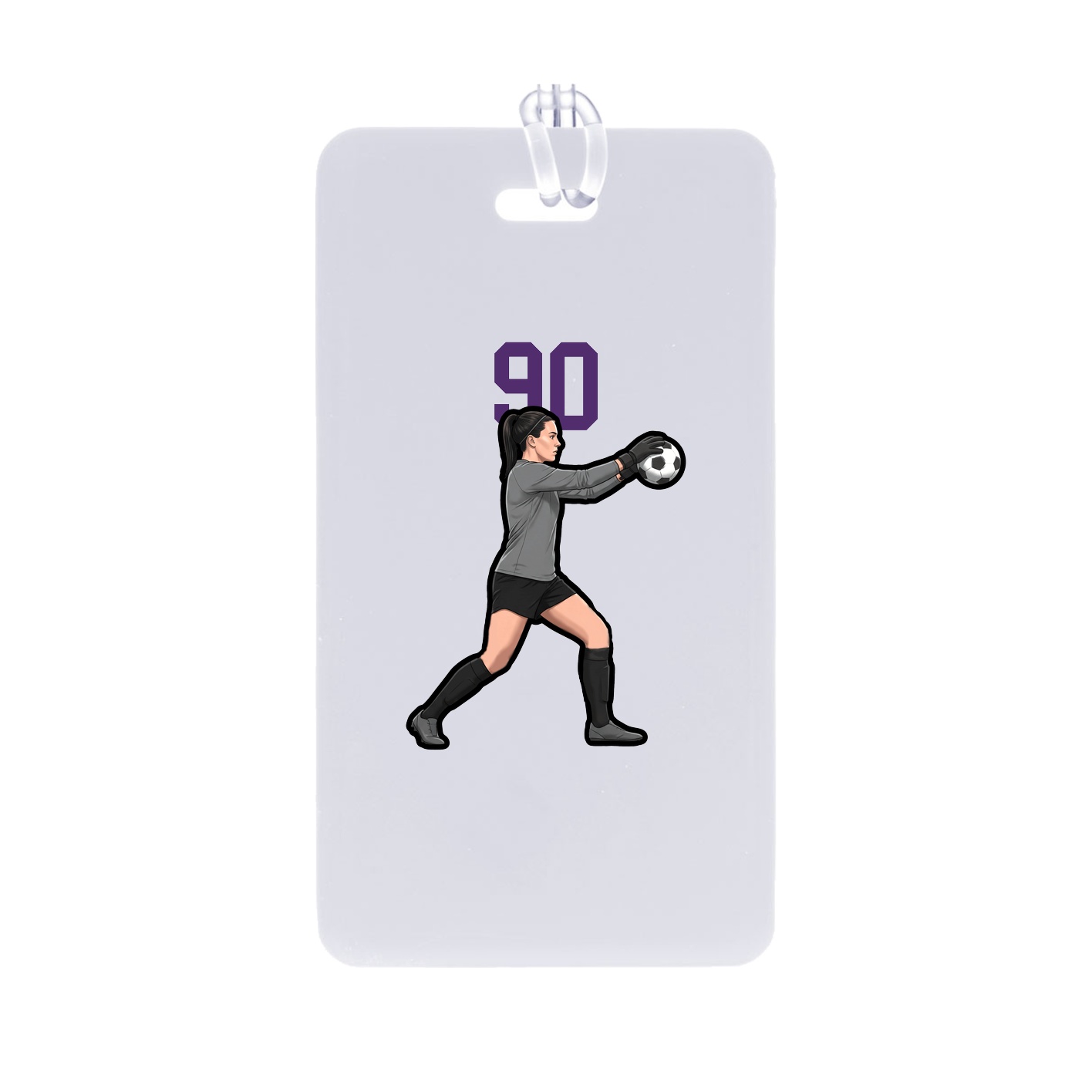 Bag Tag — Number Top in Classic