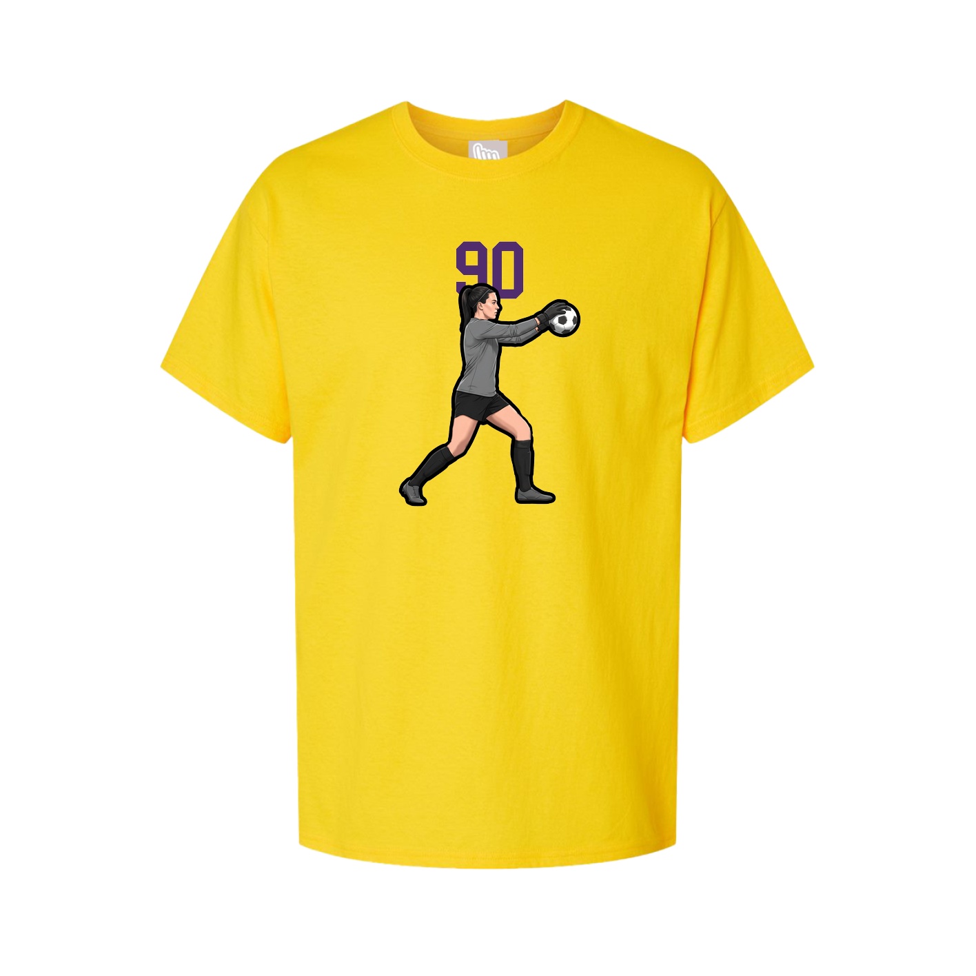 Tee — Number Top in Gold