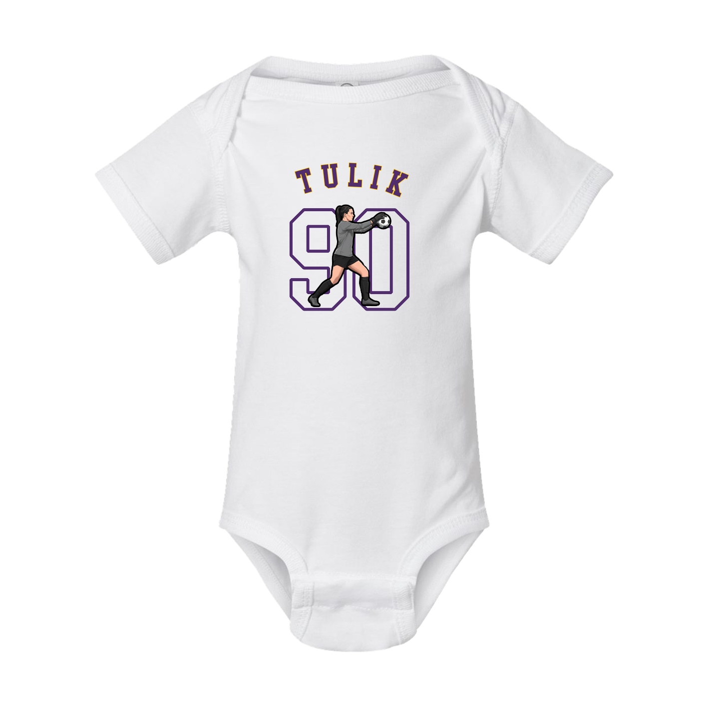 Baby Onesie — Shirsey Arch in White