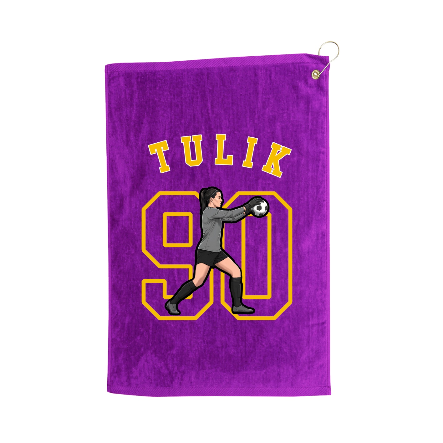 Golf Towel — Shirsey Arch in Purple
