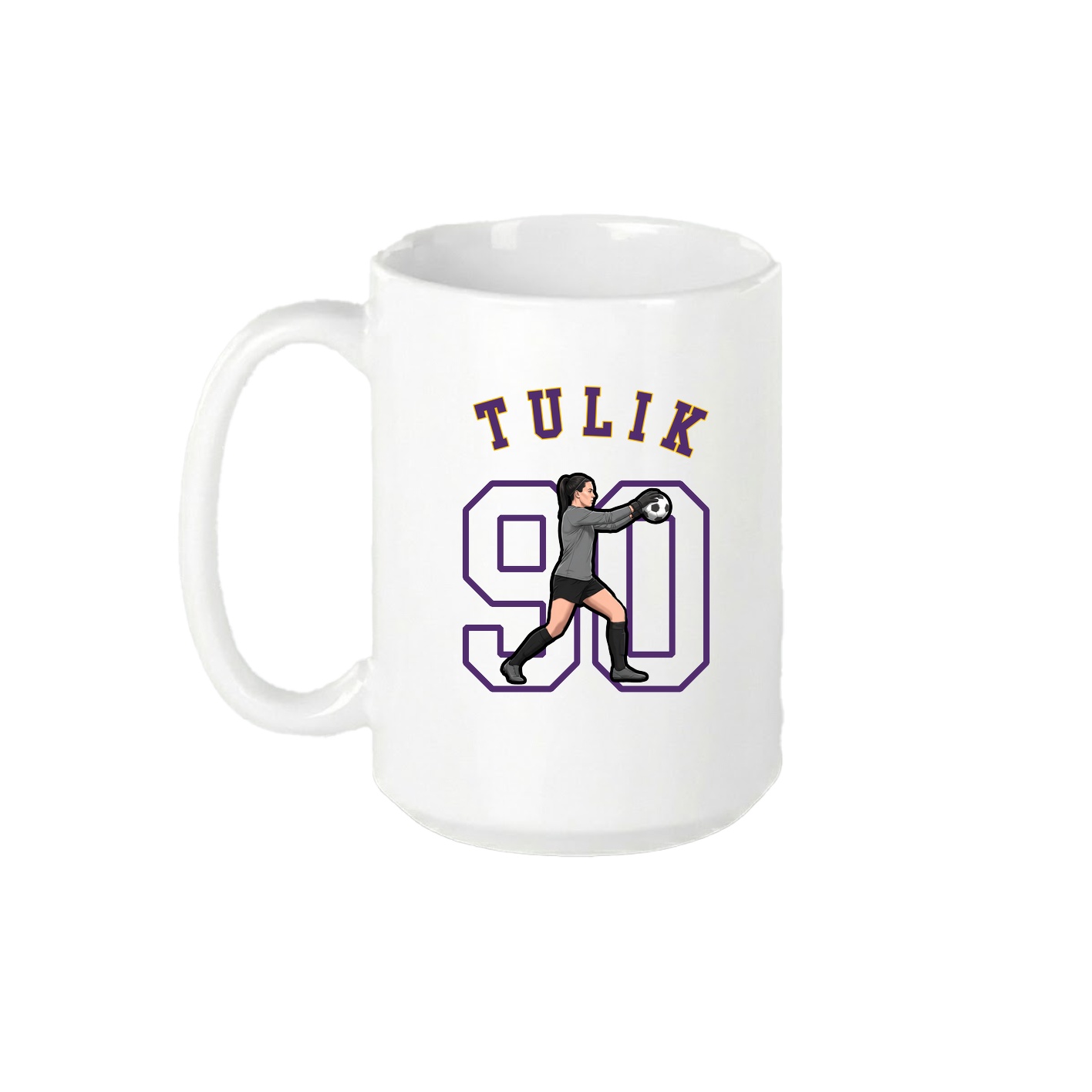 15oz Coffee Mug — Shirsey Arch in White
