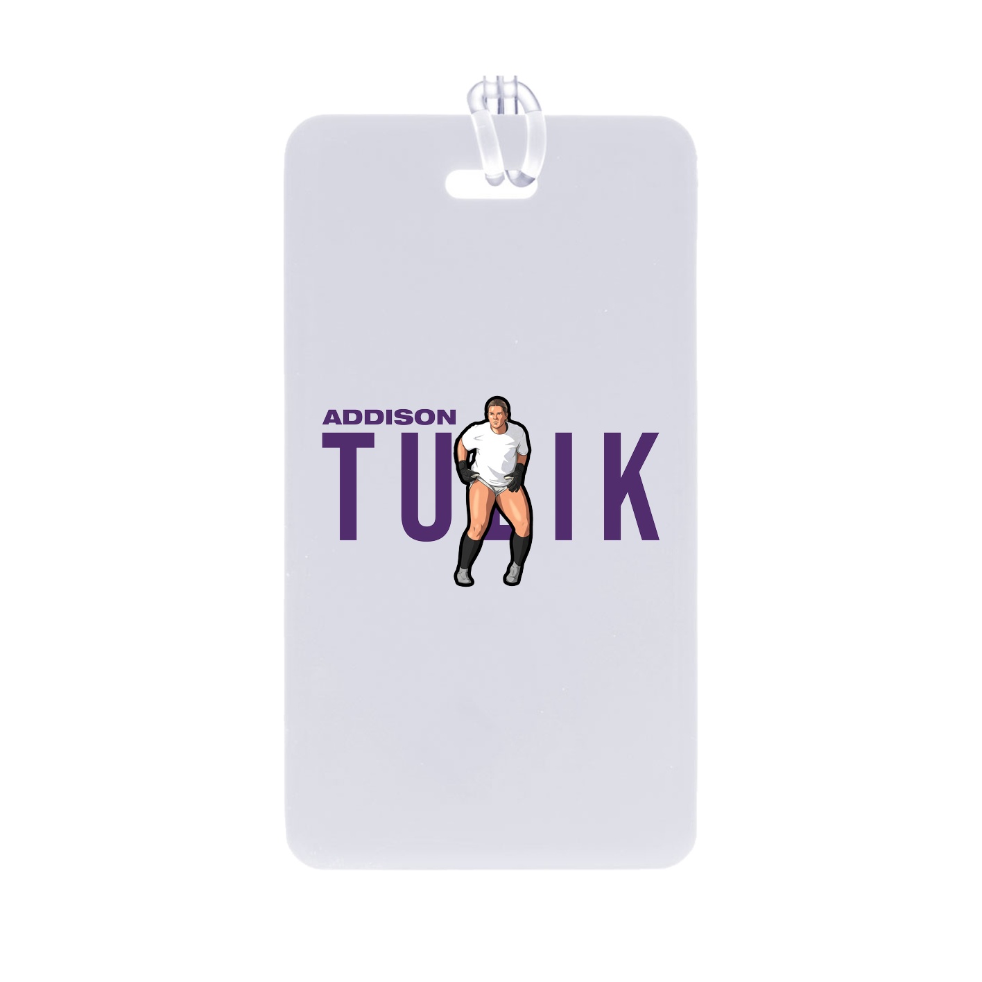 Bag Tag — Player Name in Classic