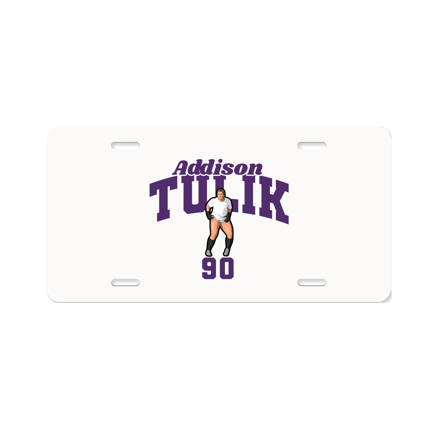License Plate — Signature Arch in Classic