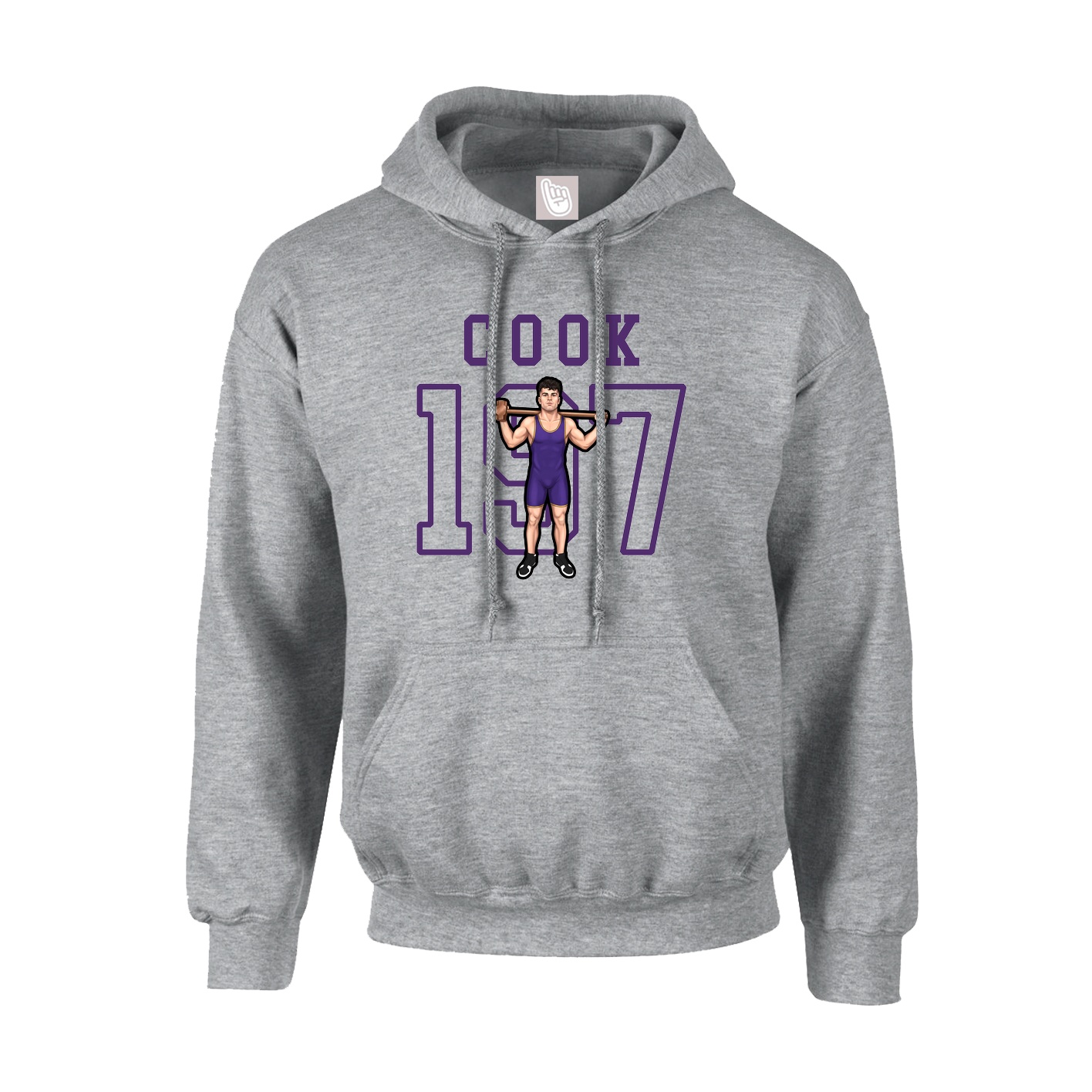 Youth Hoodie — Shirsey in Grey