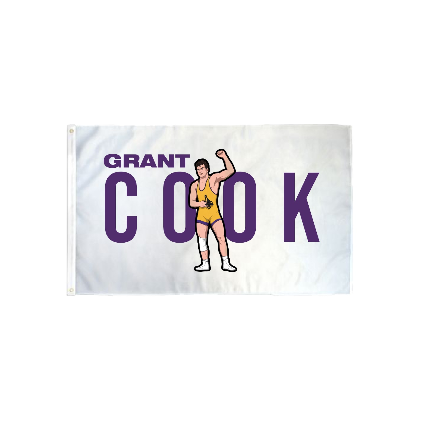 3x5 Flag — Player Name in Classic