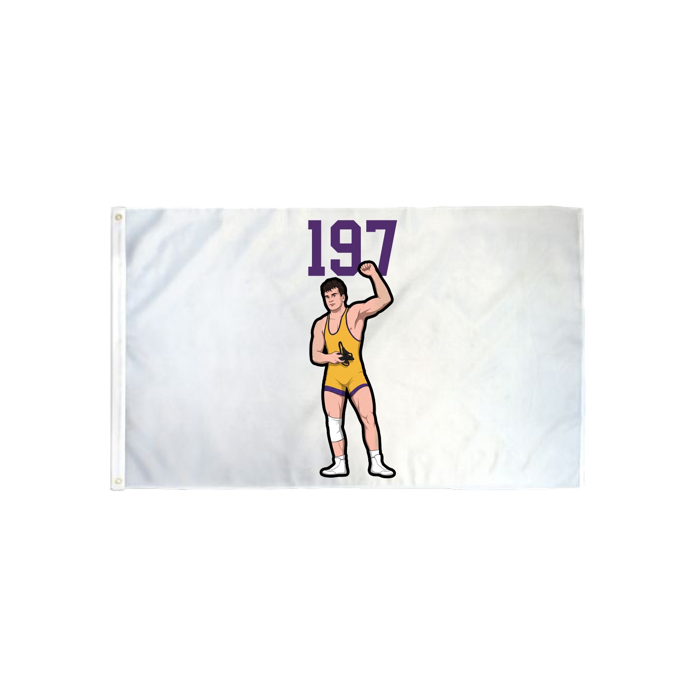 3x5 Flag — Number Top in Classic