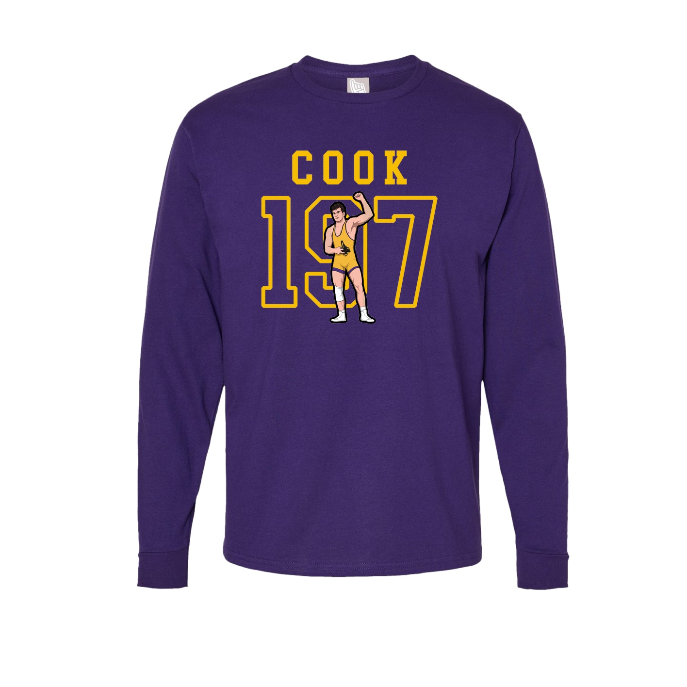 Long Sleeve Tee — Shirsey in Purple