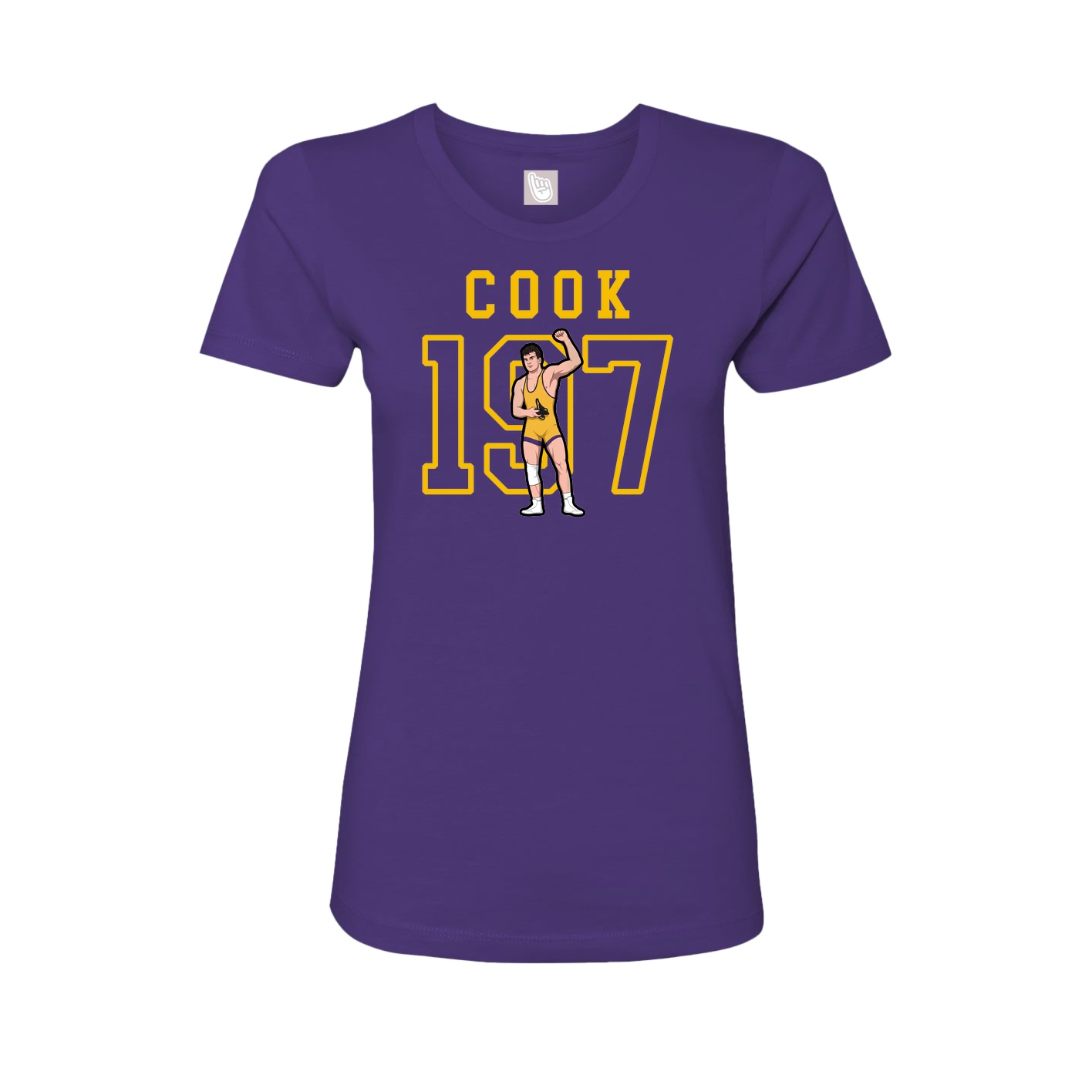Fitted Women's Tee — Shirsey in Purple