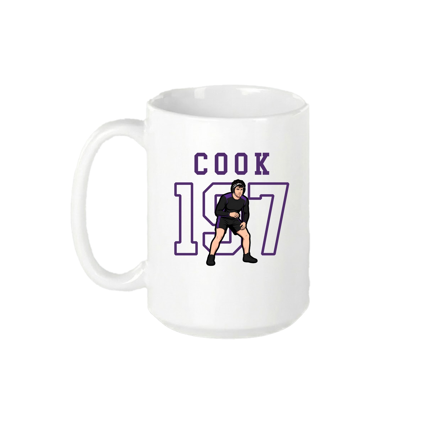 15oz Coffee Mug — Shirsey in White