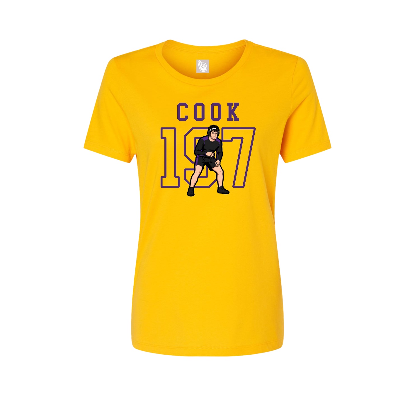Fitted Women's Tee — Shirsey in Gold