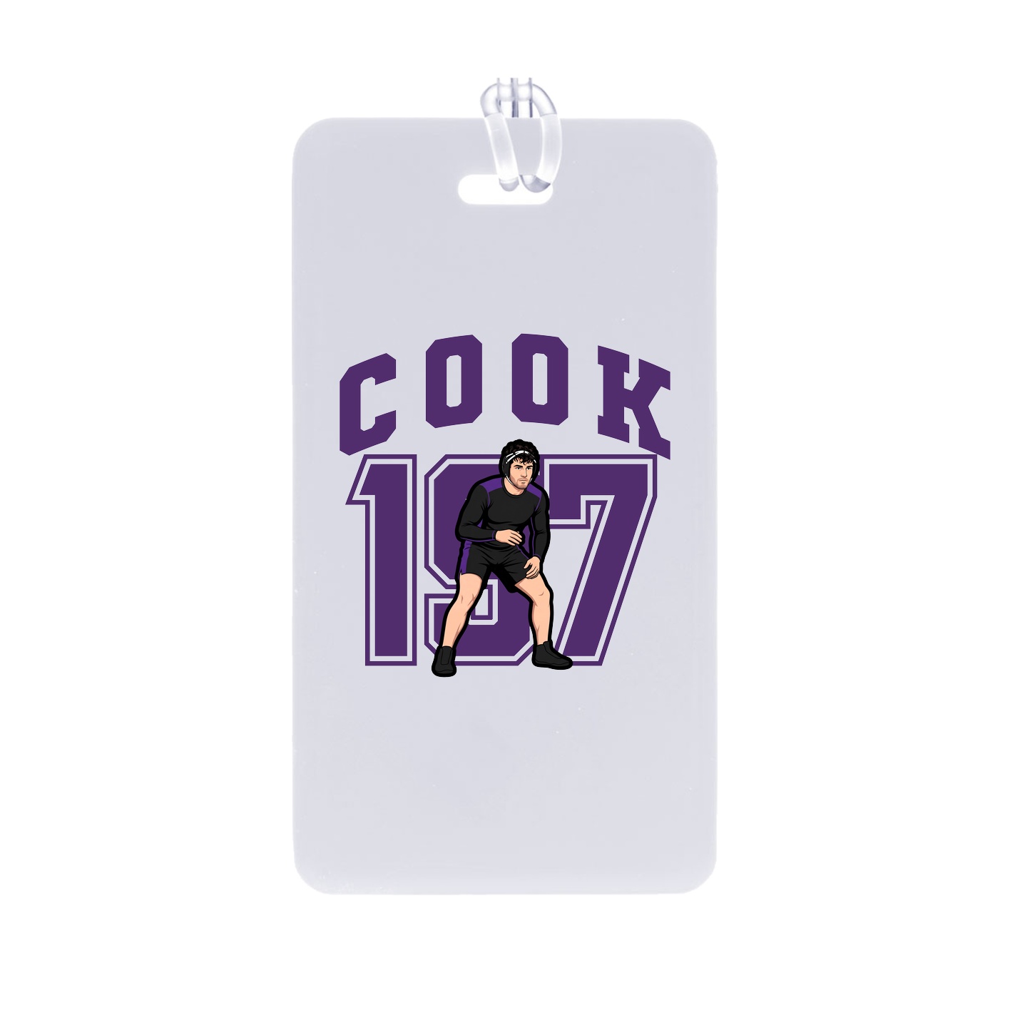 Bag Tag — Number in Classic