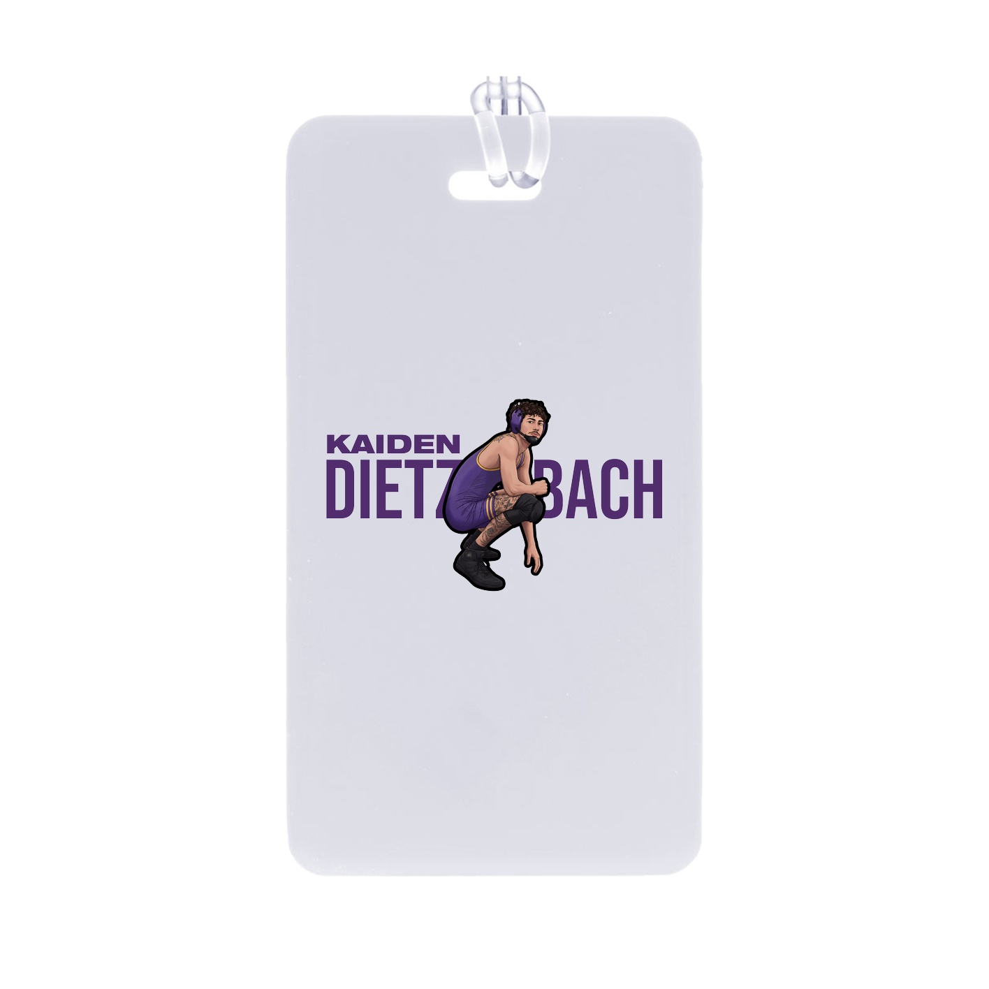 Bag Tag — Player Name in Classic