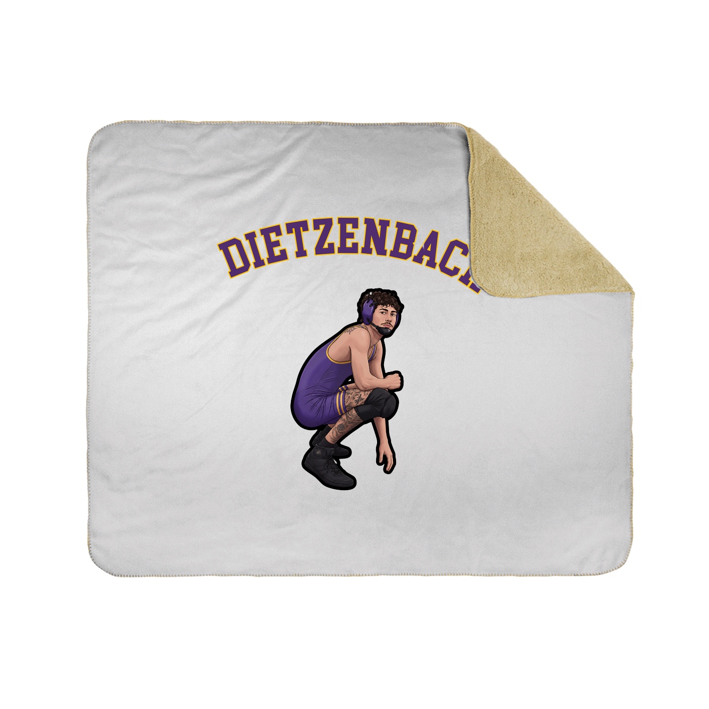 Throw Blanket — Shirsey Arch in White