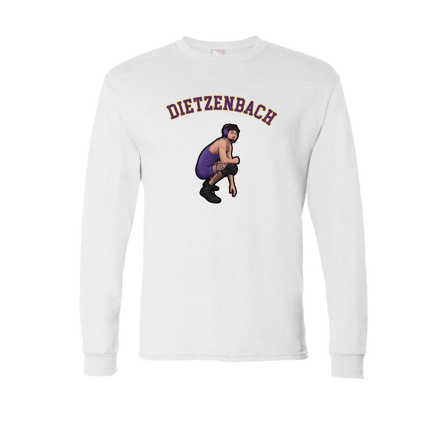 Long Sleeve Tee — Shirsey Arch in White