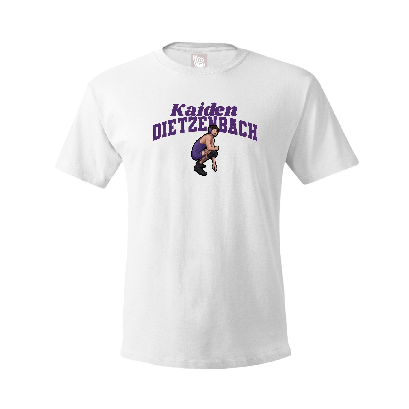 Youth Tee — Signature Arch in White