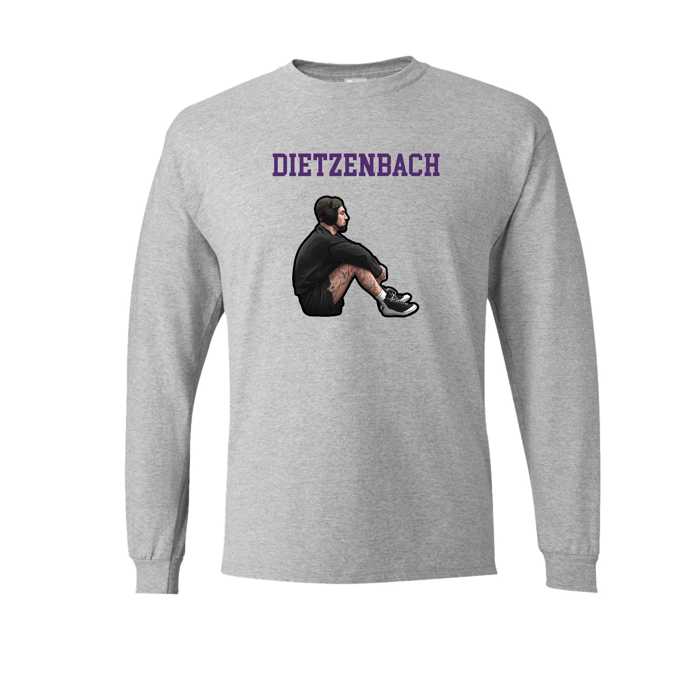 Long Sleeve Tee — Shirsey in Grey