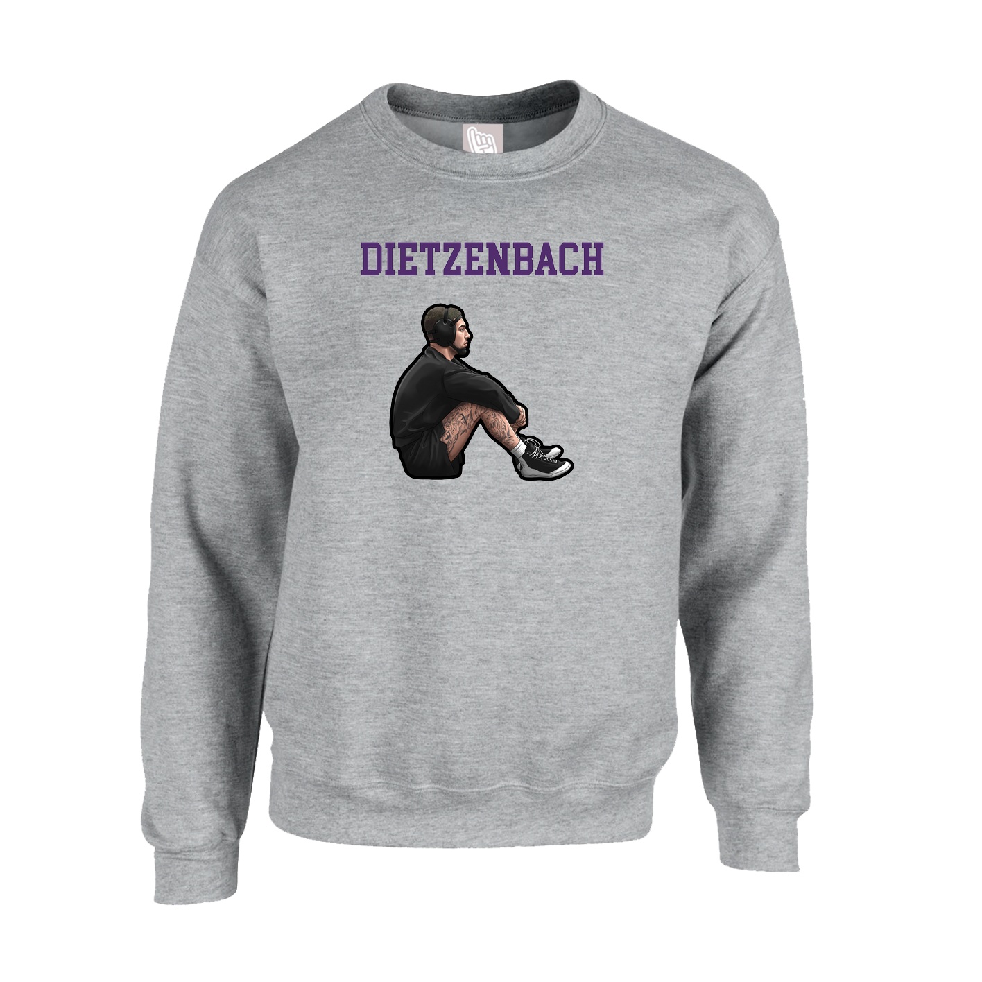 Fleece Crew — Shirsey in Grey