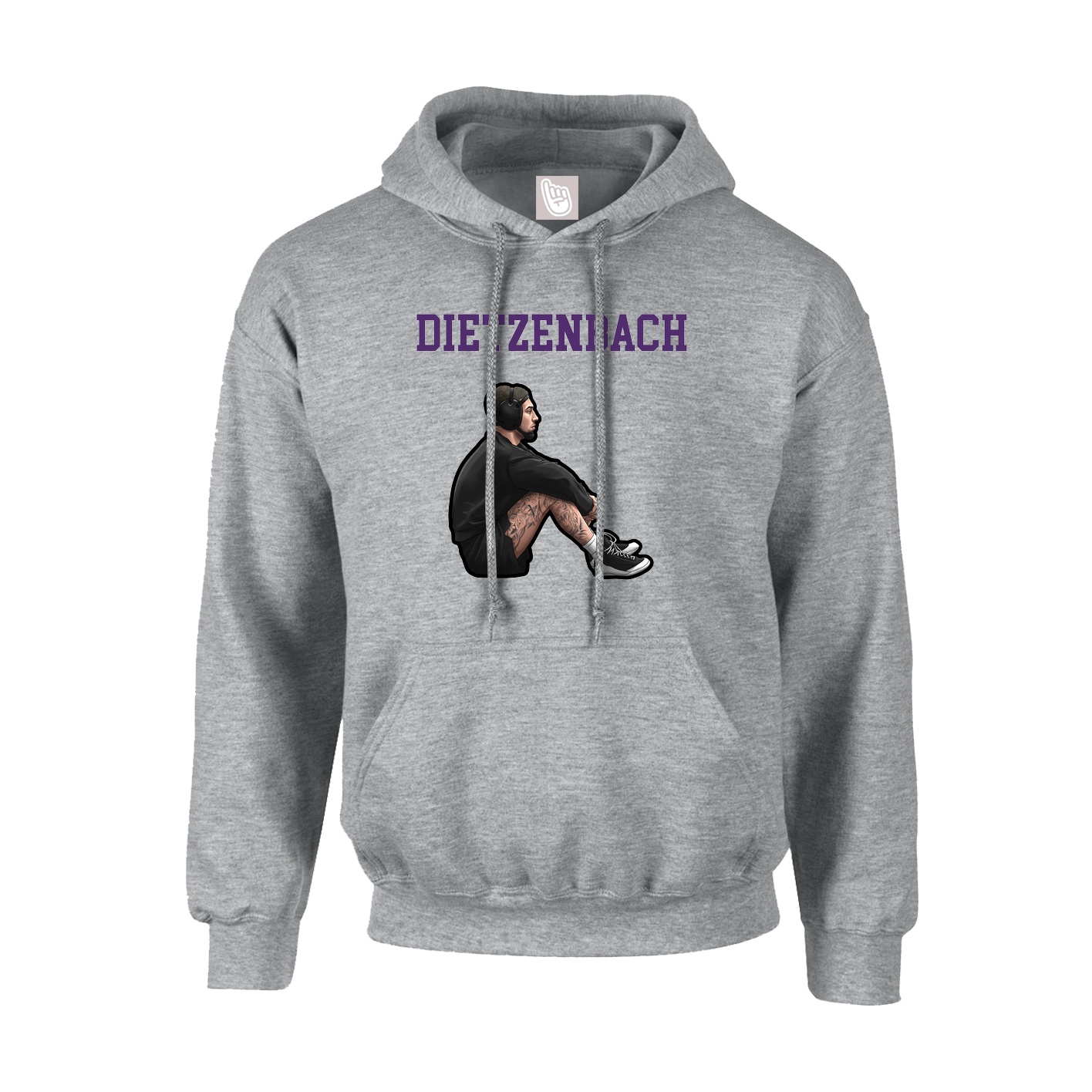 Youth Hoodie — Shirsey in Grey