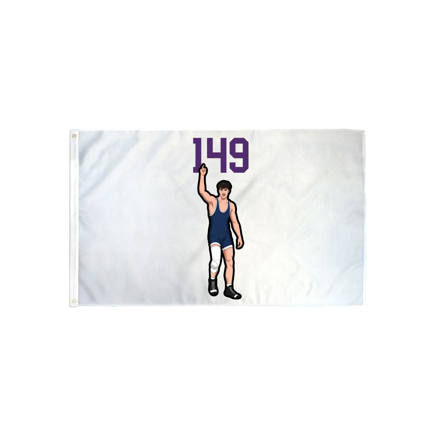 3x5 Flag — Number Top in Classic
