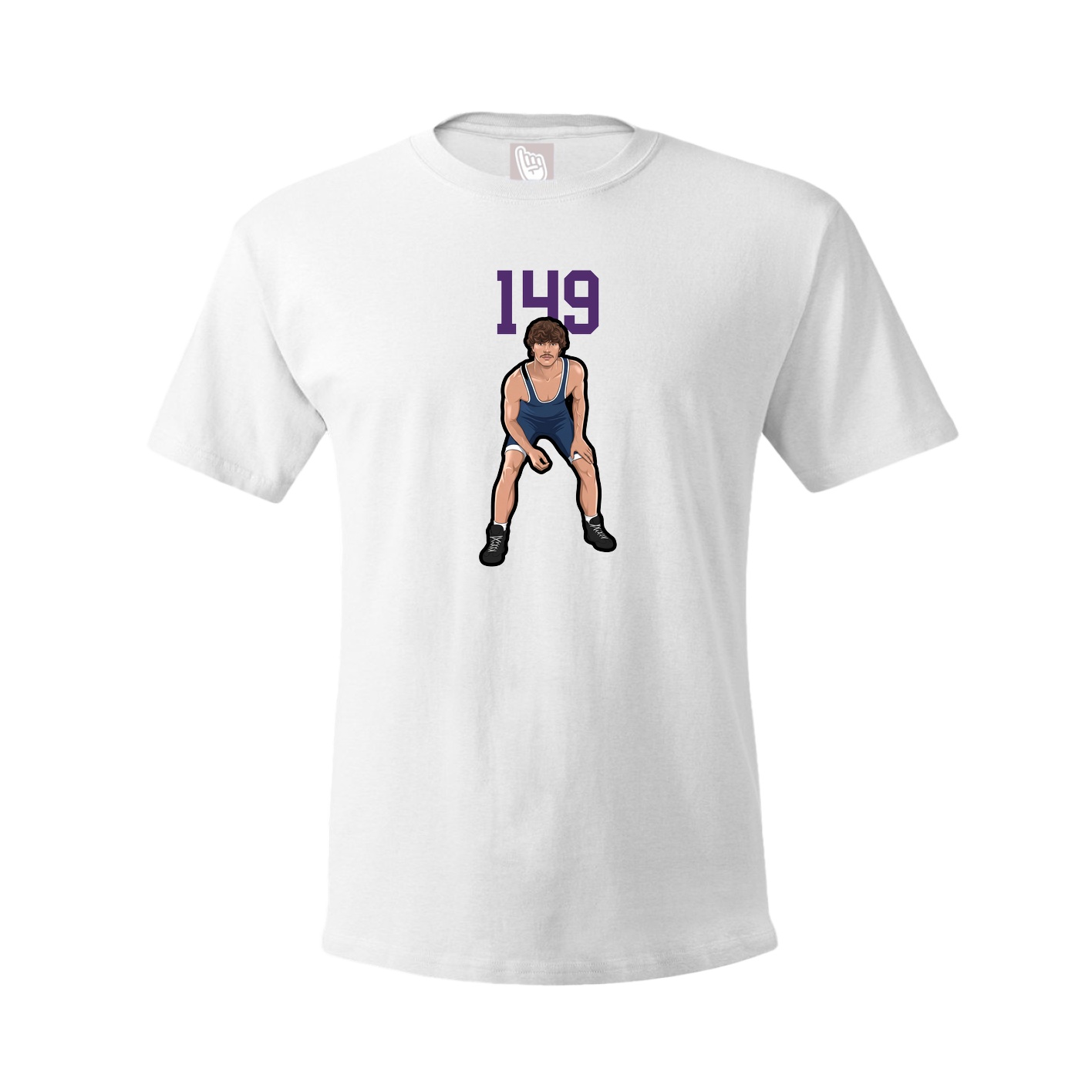 Tee — Number Top in White