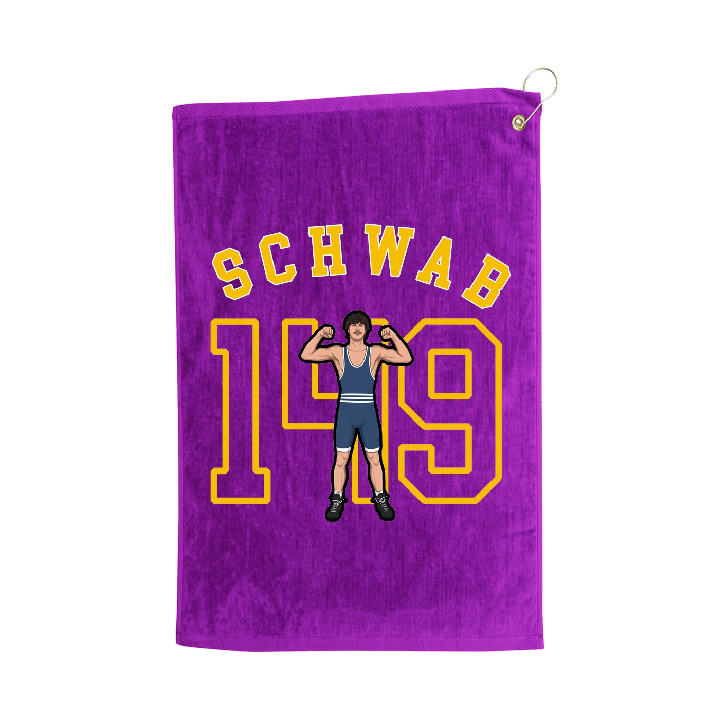 Golf Towel — Shirsey Arch in Purple