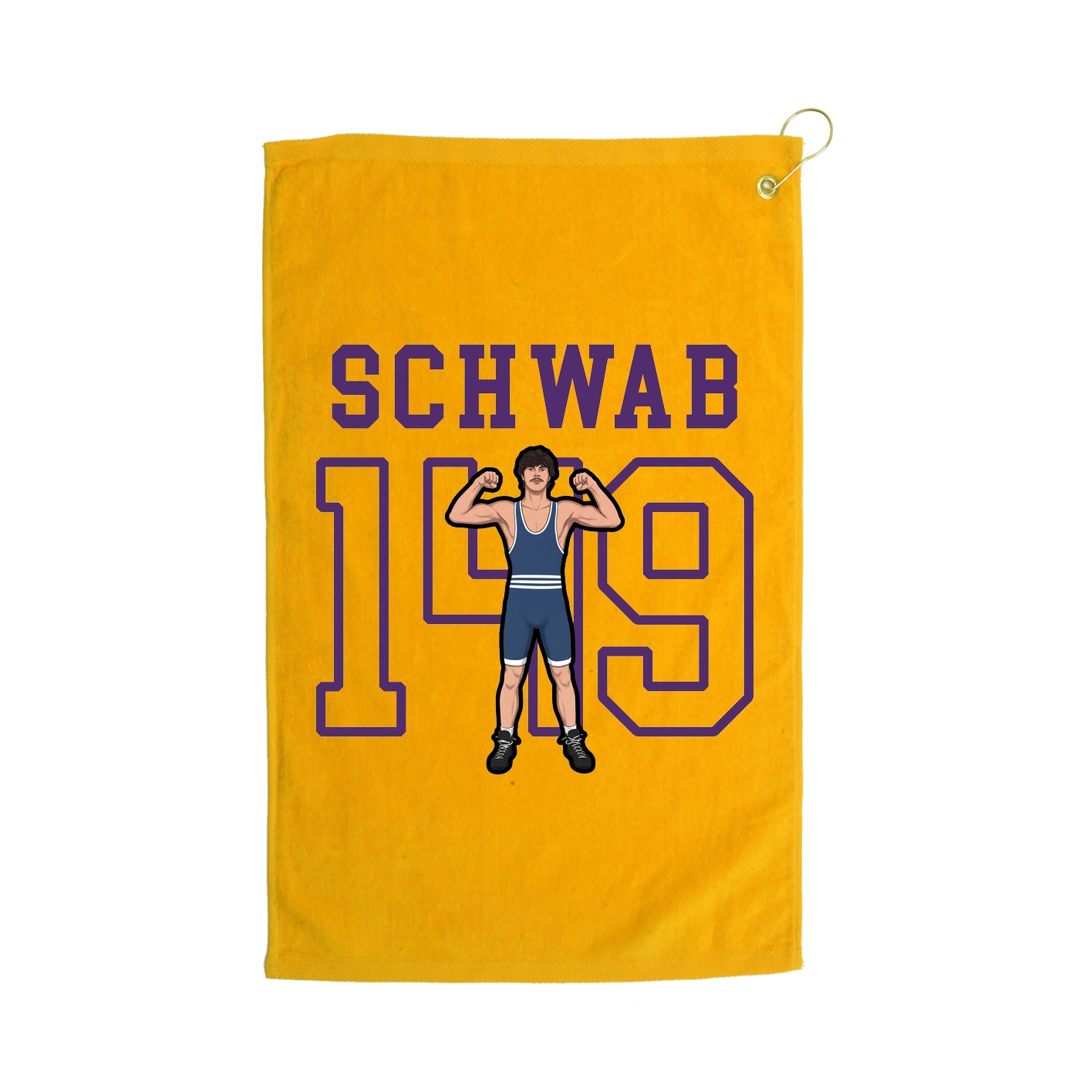 Golf Towel — Shirsey in Gold