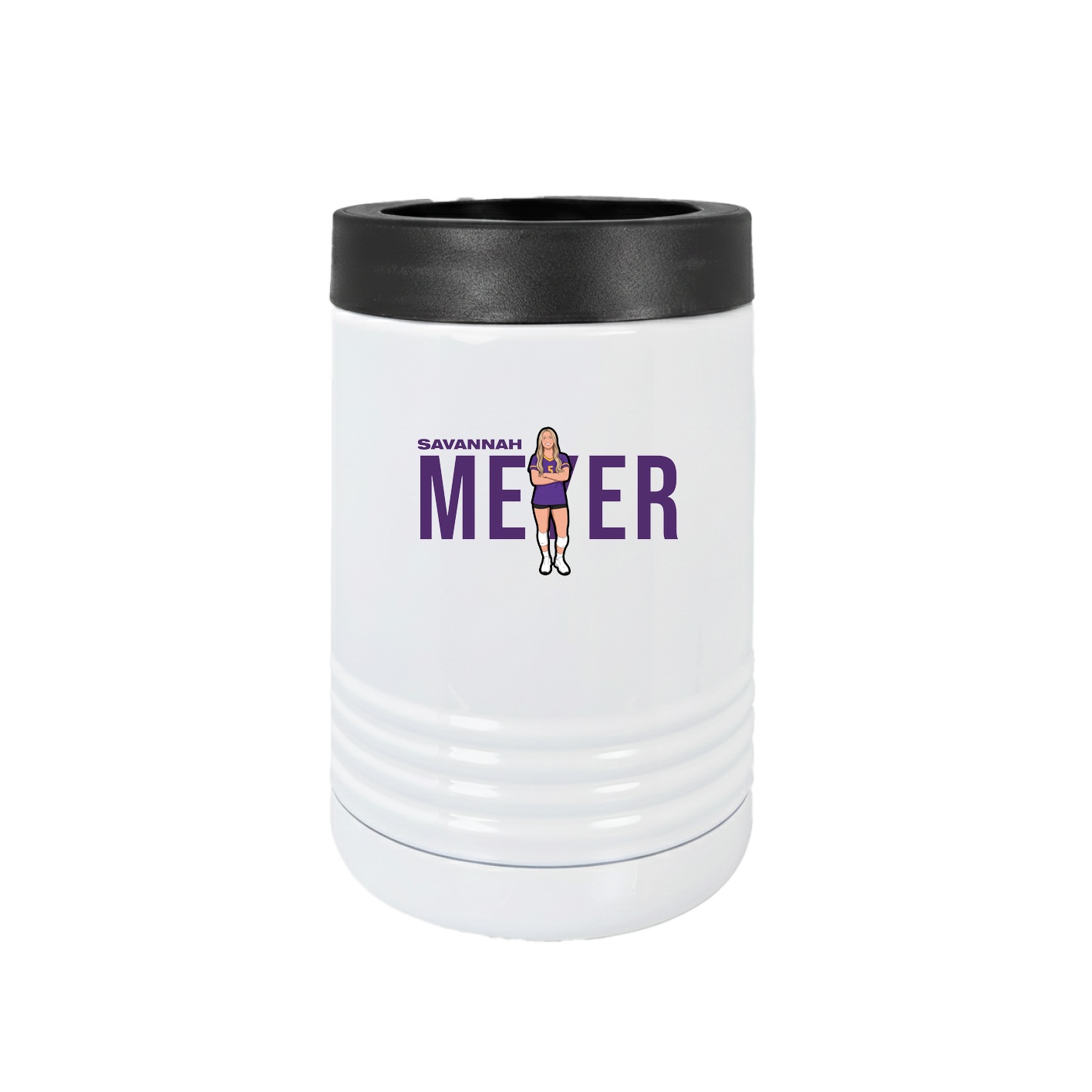 Beverage Holder — Player Name in White